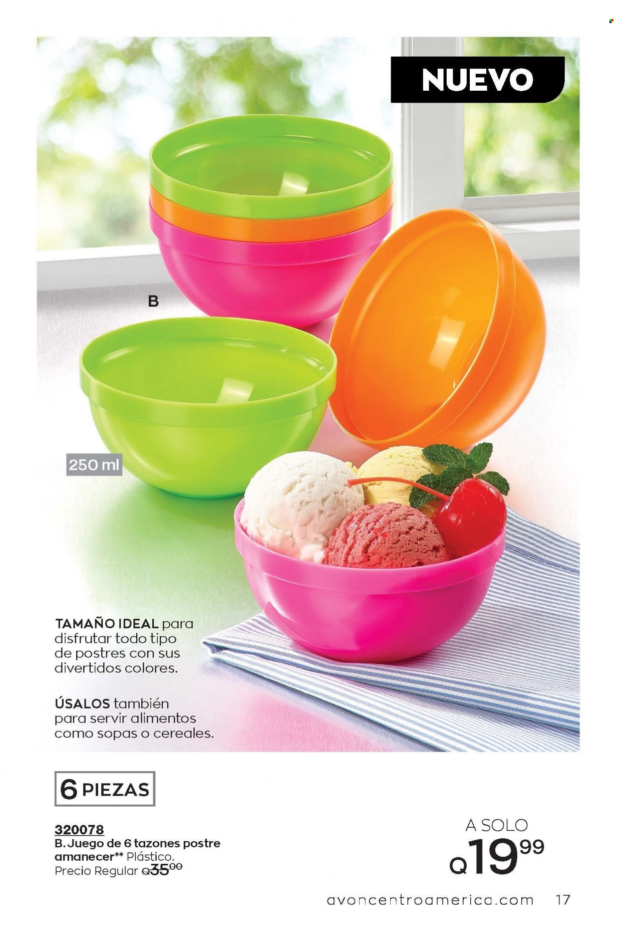 Catálogo Avon. Página 17