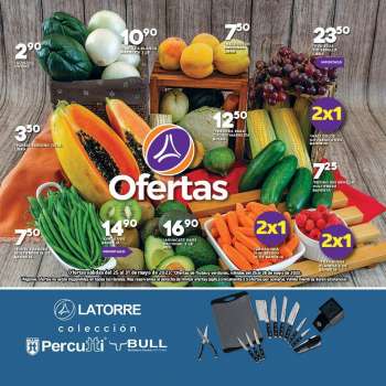 Folleto actual Supermercados La Torre - 25.5.2023 - 31.5.2023.