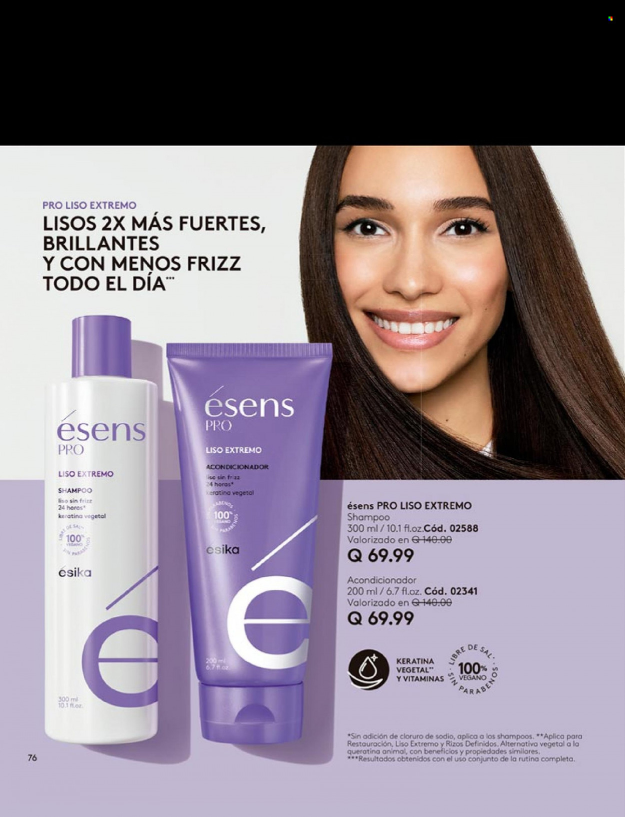 Catálogo Ésika. Página 76