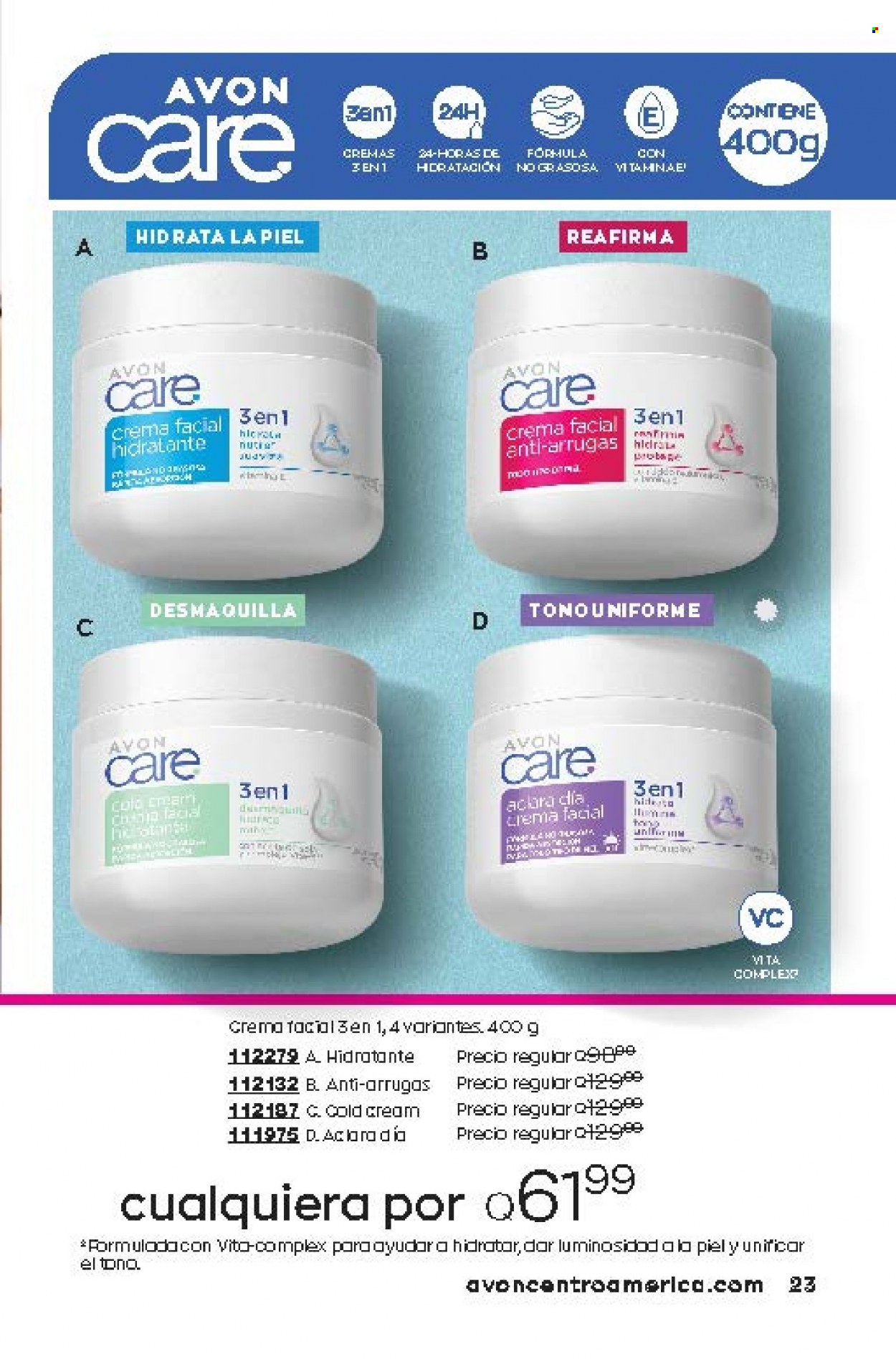 Catálogo Avon. Página 23