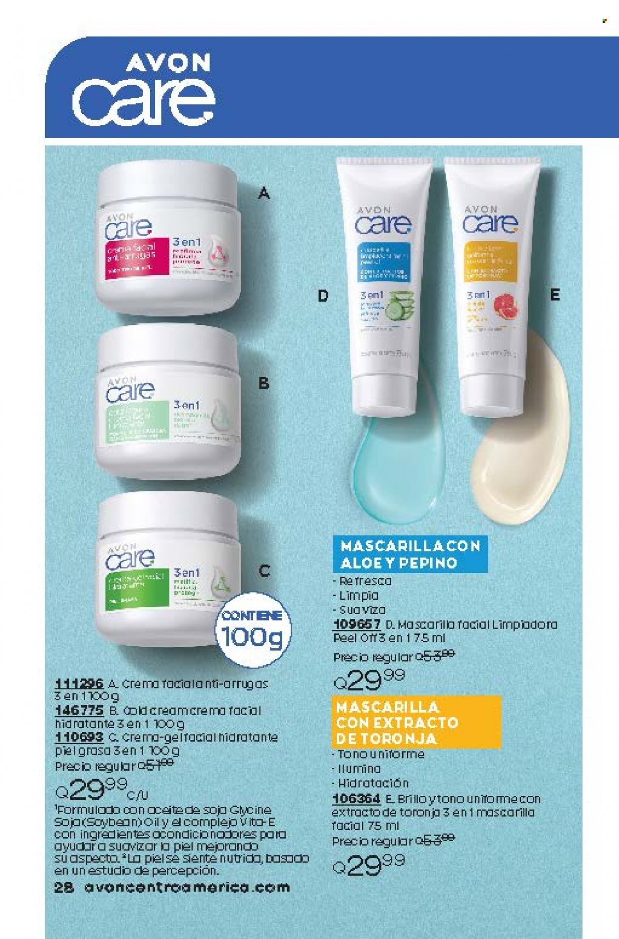Catálogo Avon. Página 28