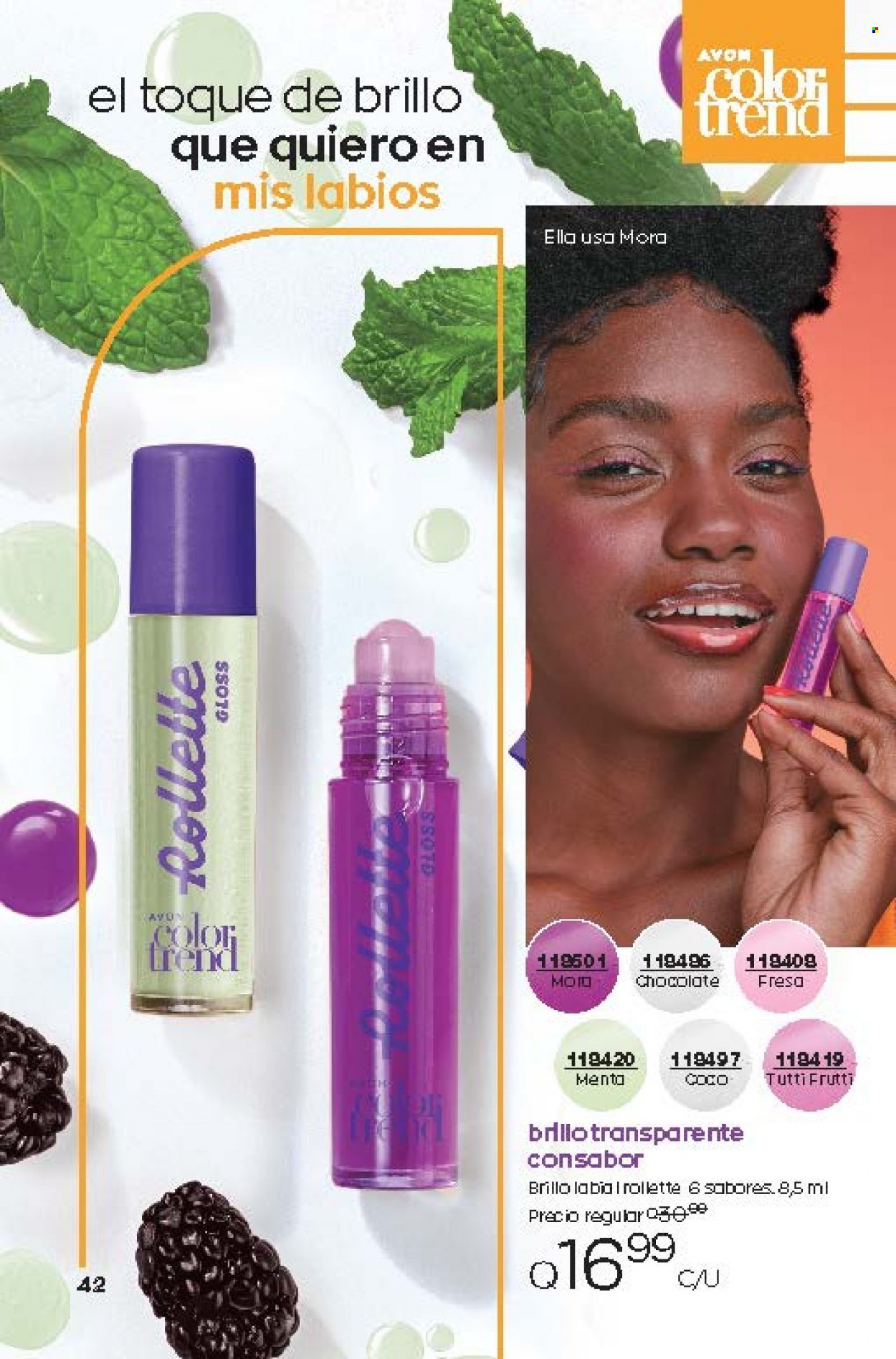 Catálogo Avon. Página 42