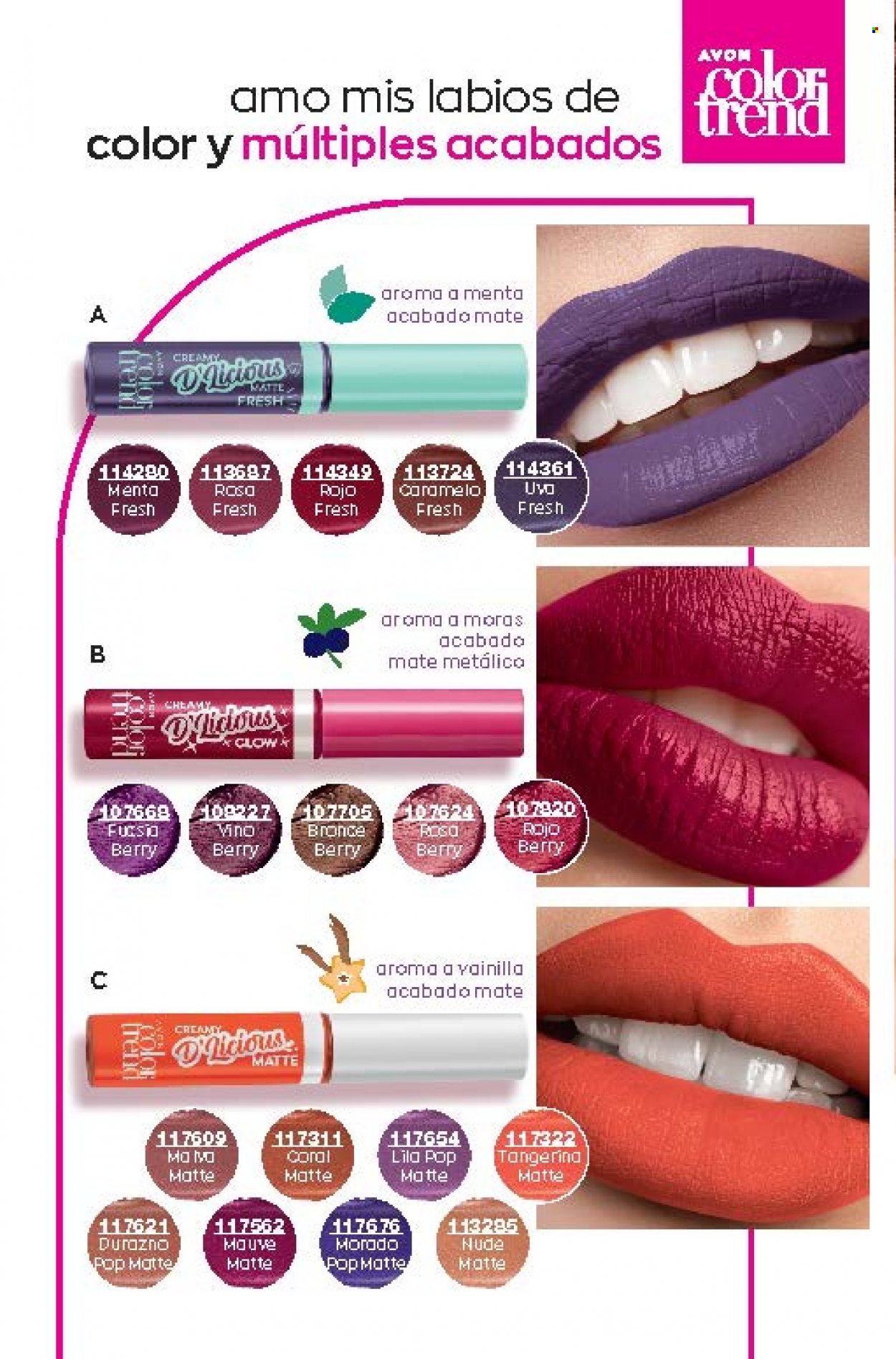 Catálogo Avon. Página 44