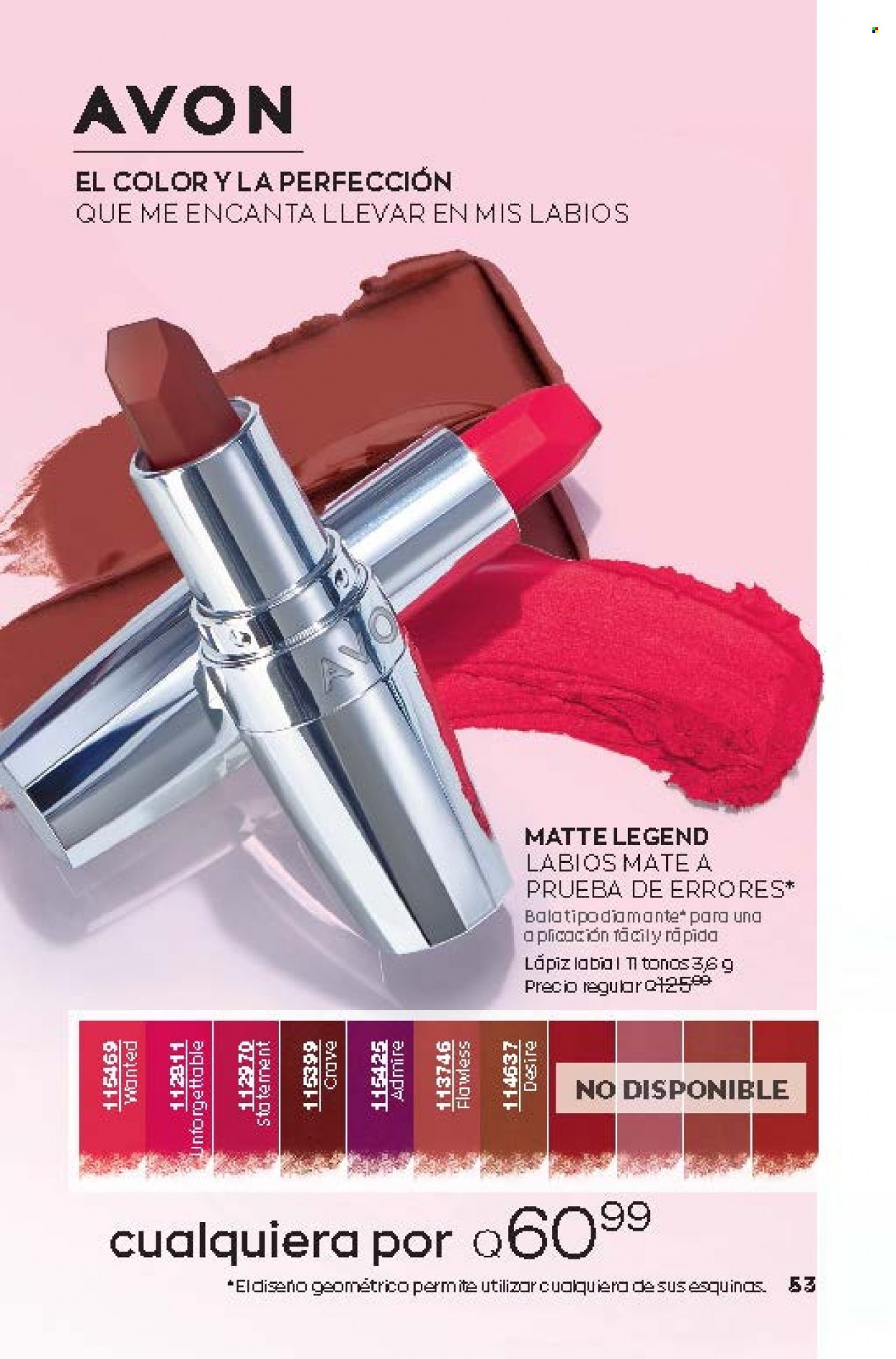 Catálogo Avon. Página 53