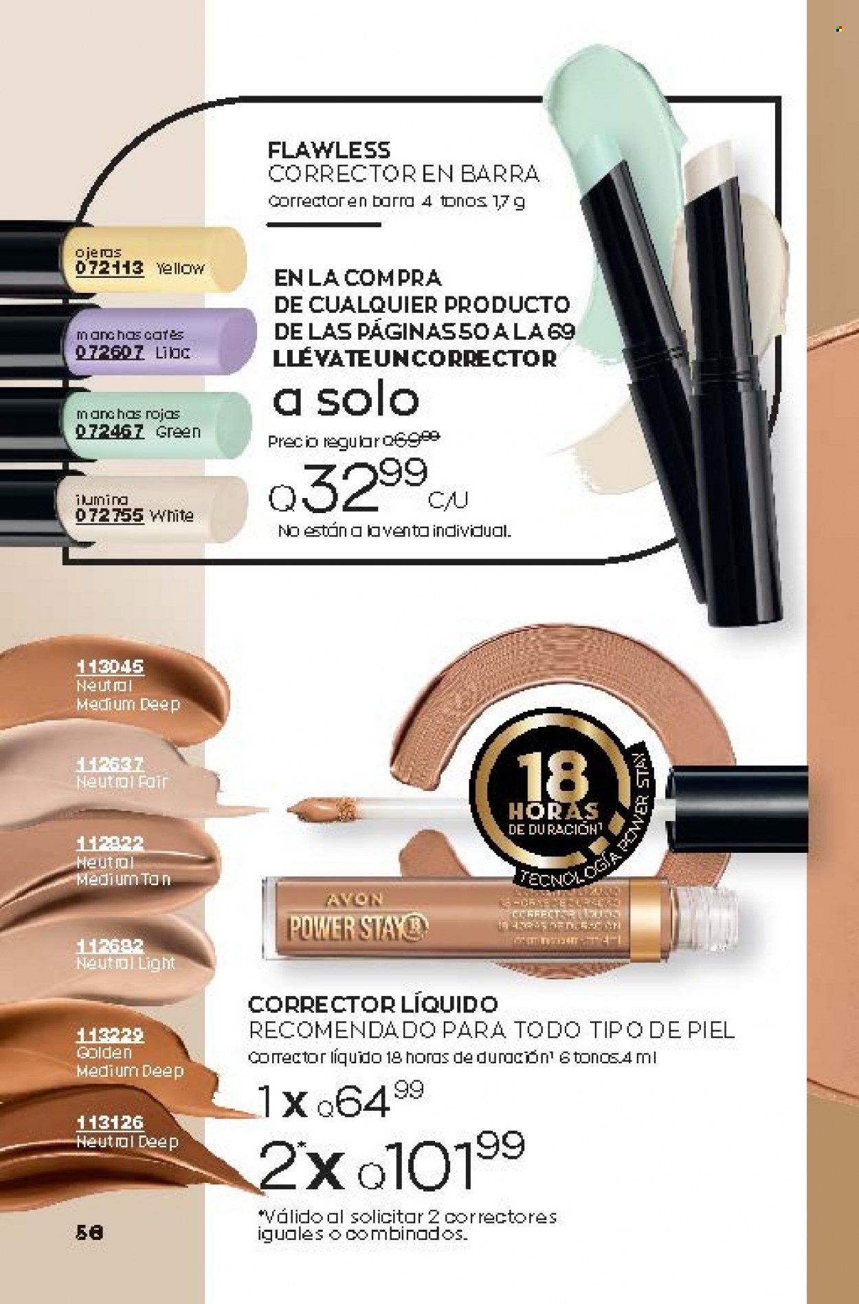 Catálogo Avon. Página 56