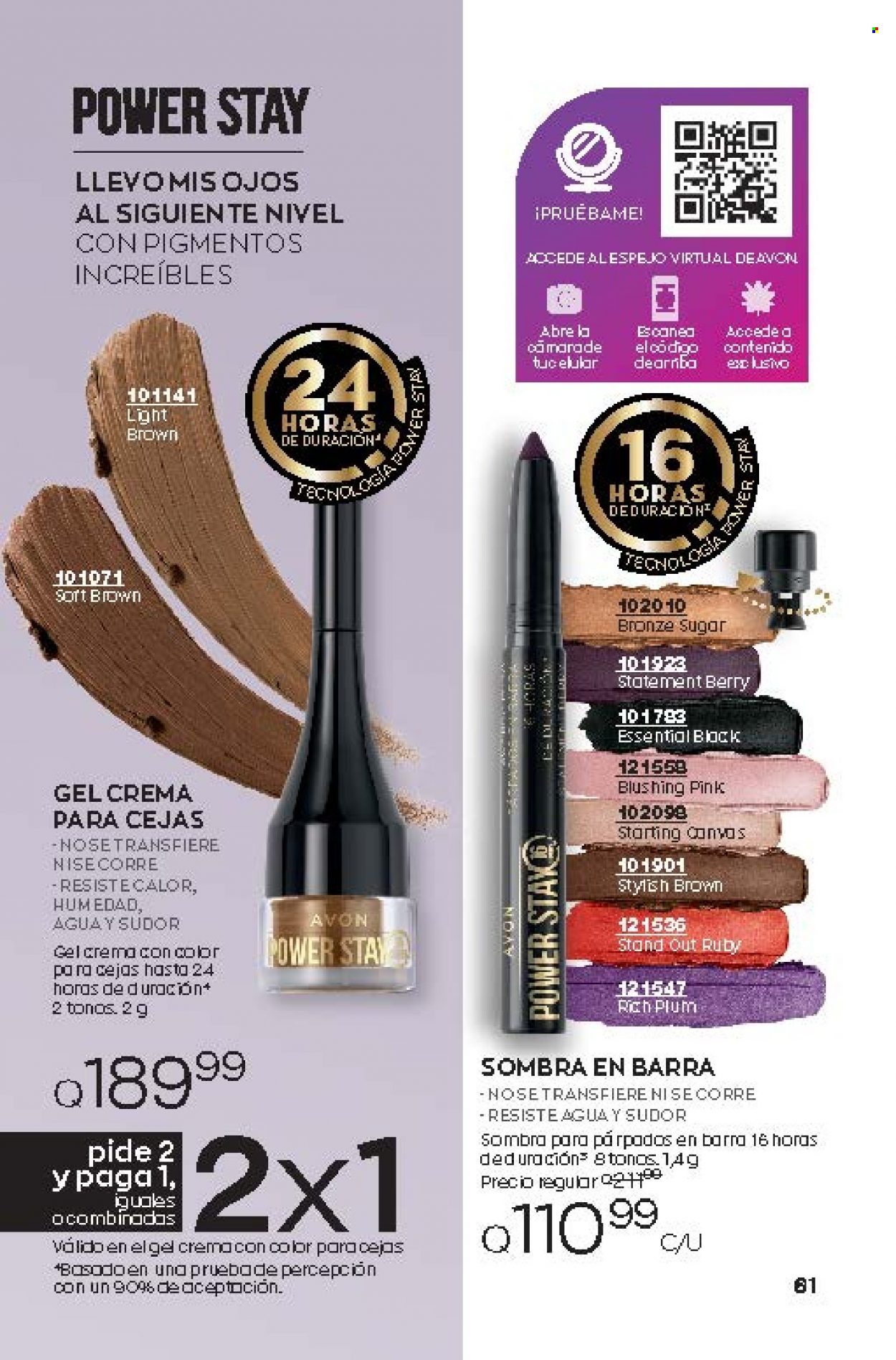 Catálogo Avon. Página 61