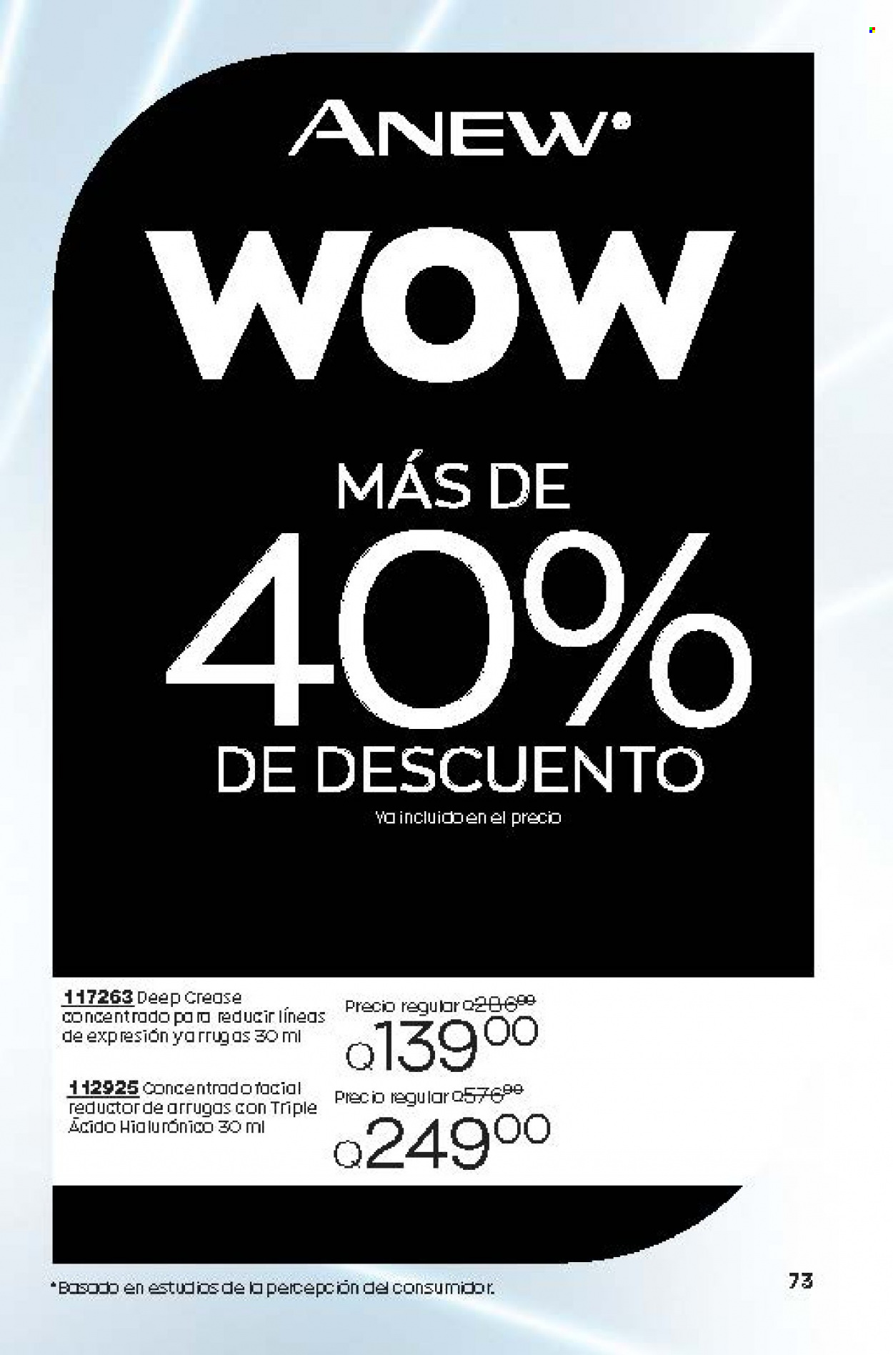 Catálogo Avon. Página 73