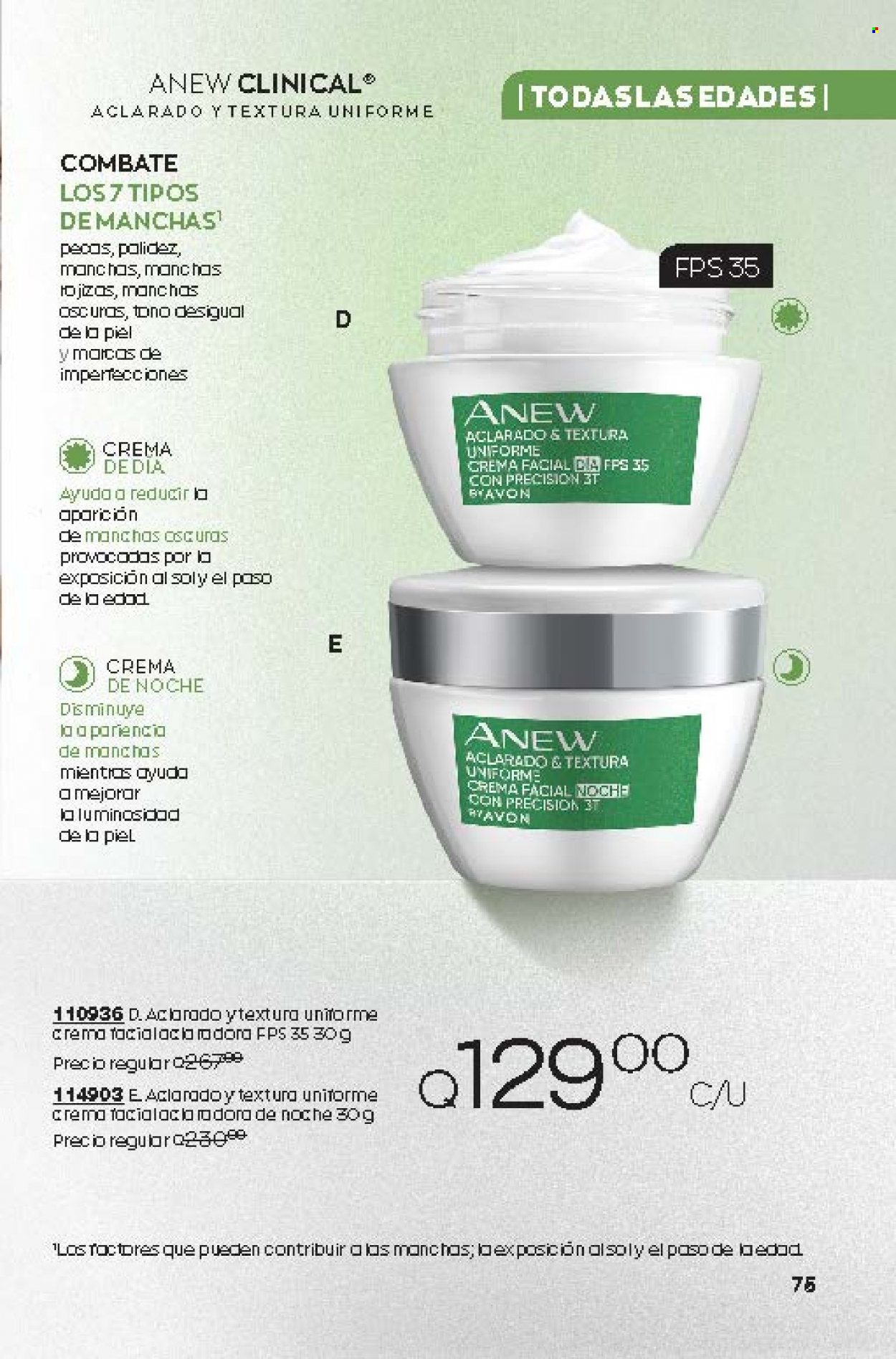 Catálogo Avon. Página 75