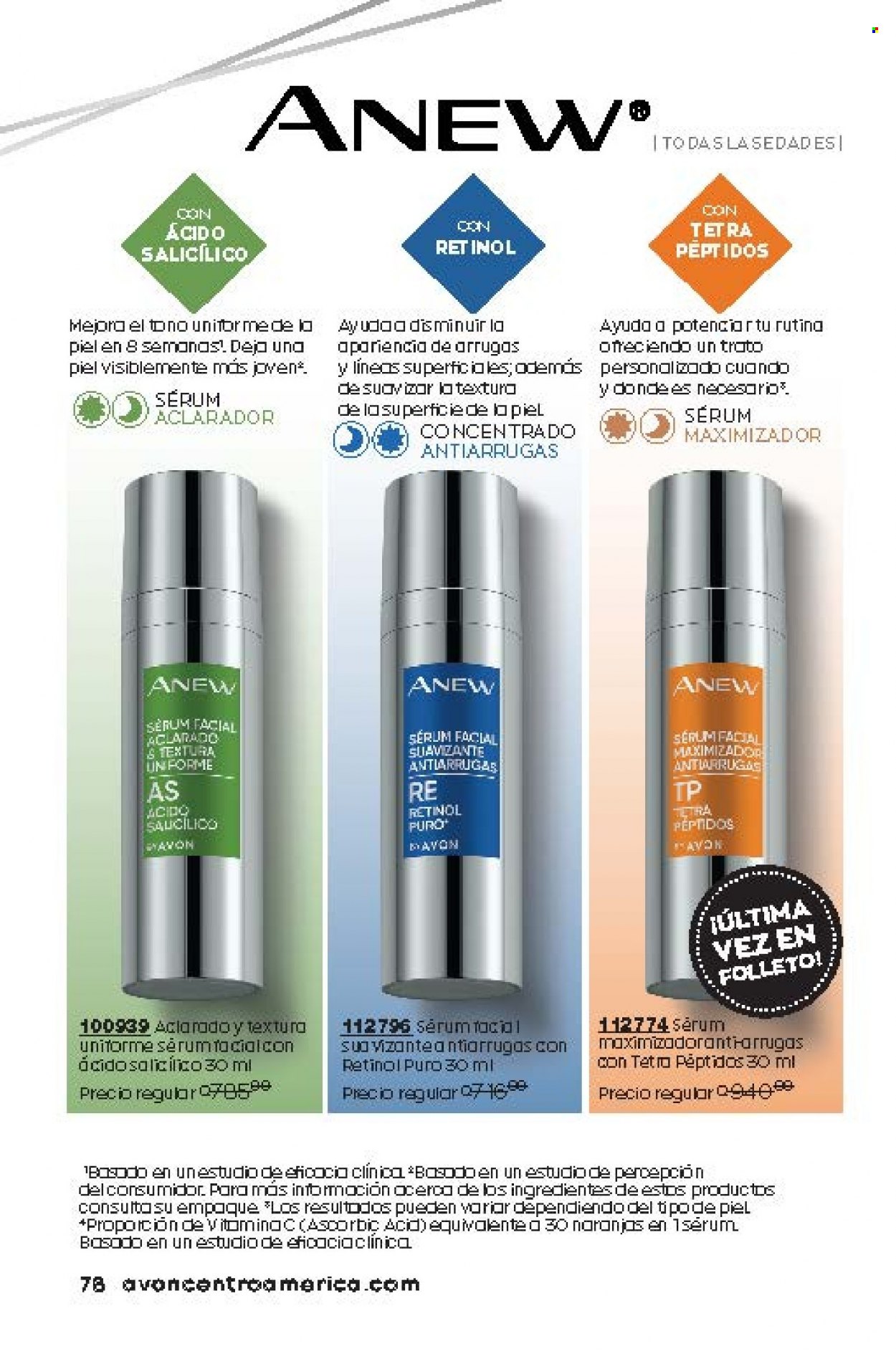 Catálogo Avon. Página 78