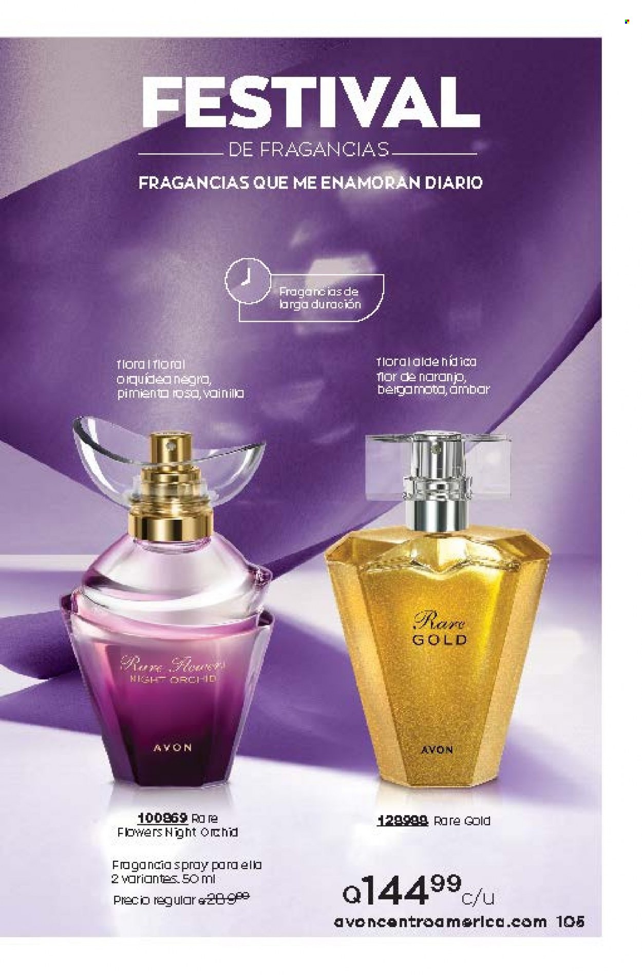 Catálogo Avon. Página 105