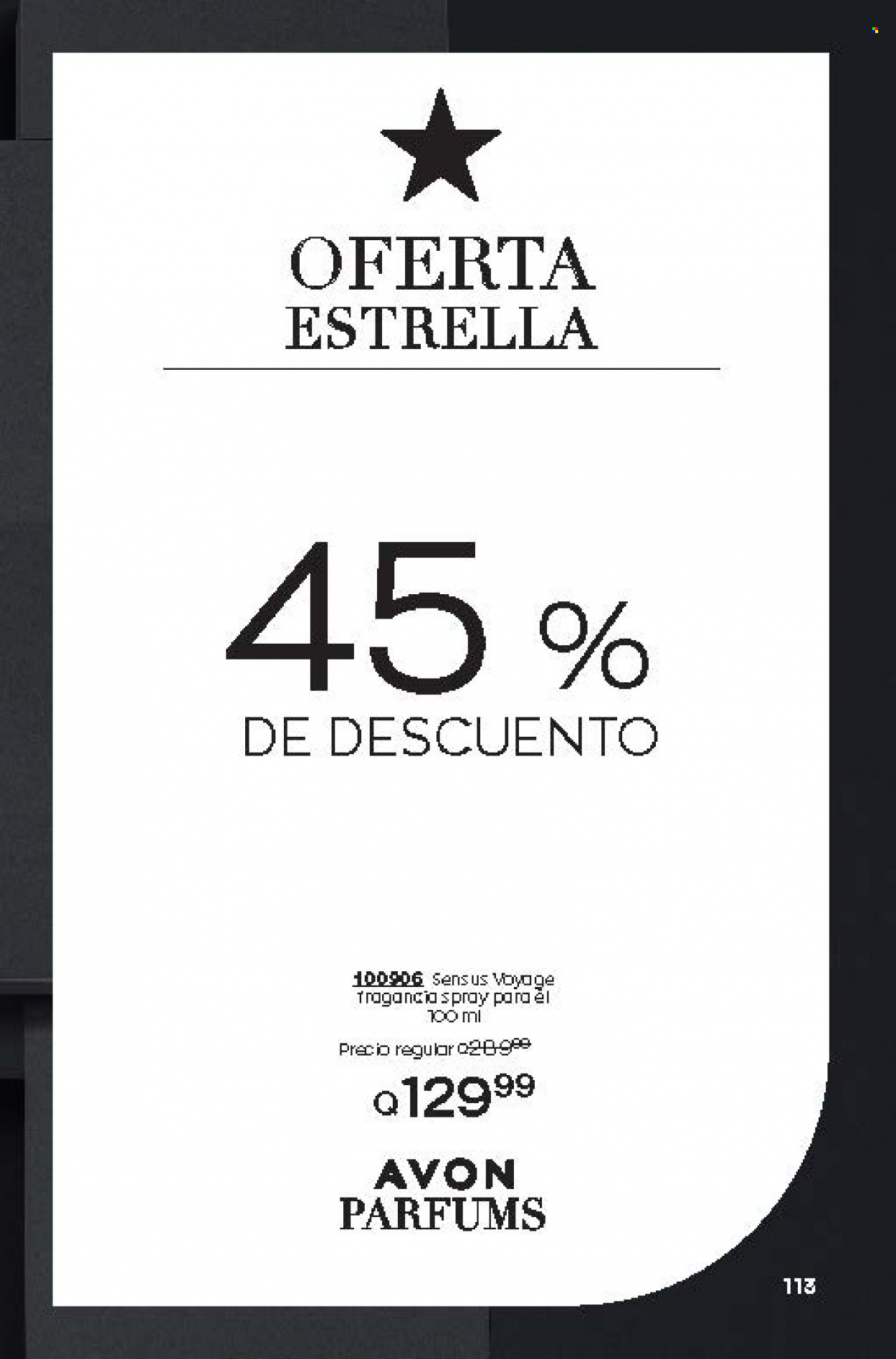 Catálogo Avon. Página 113