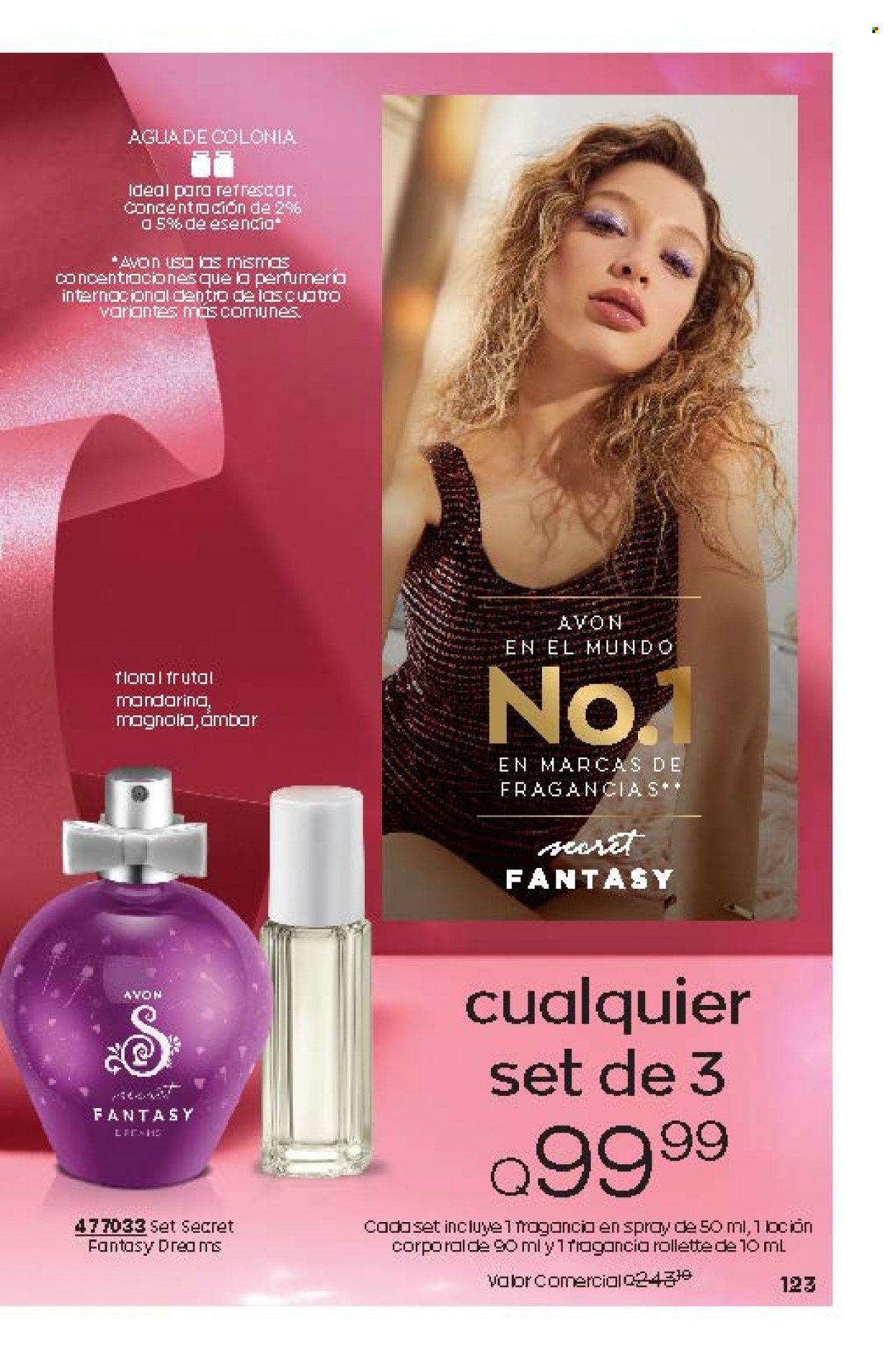 Catálogo Avon. Página 123