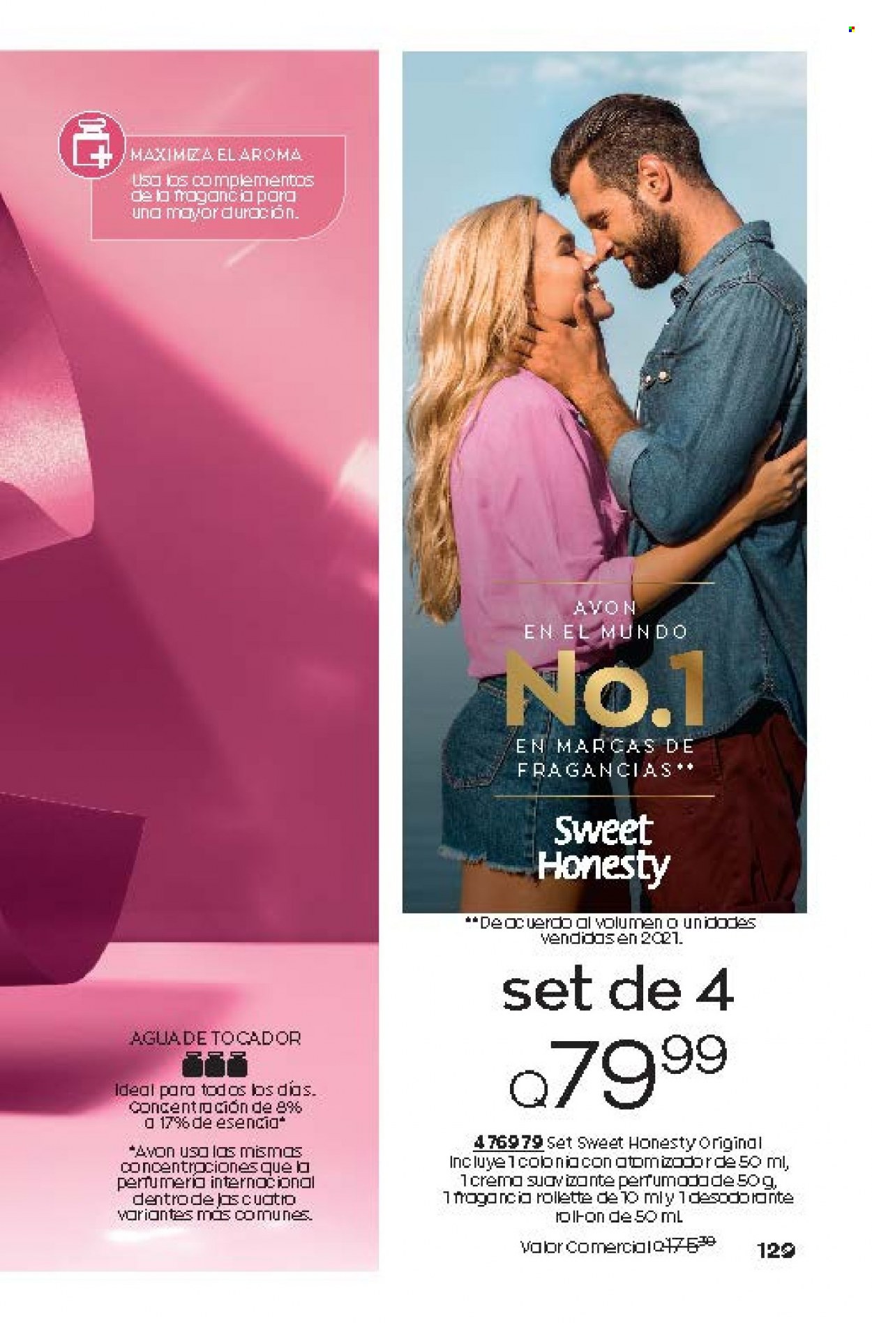 Catálogo Avon. Página 129
