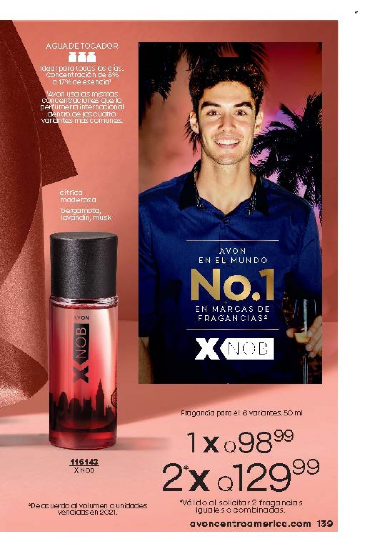 Catálogo Avon. Página 139