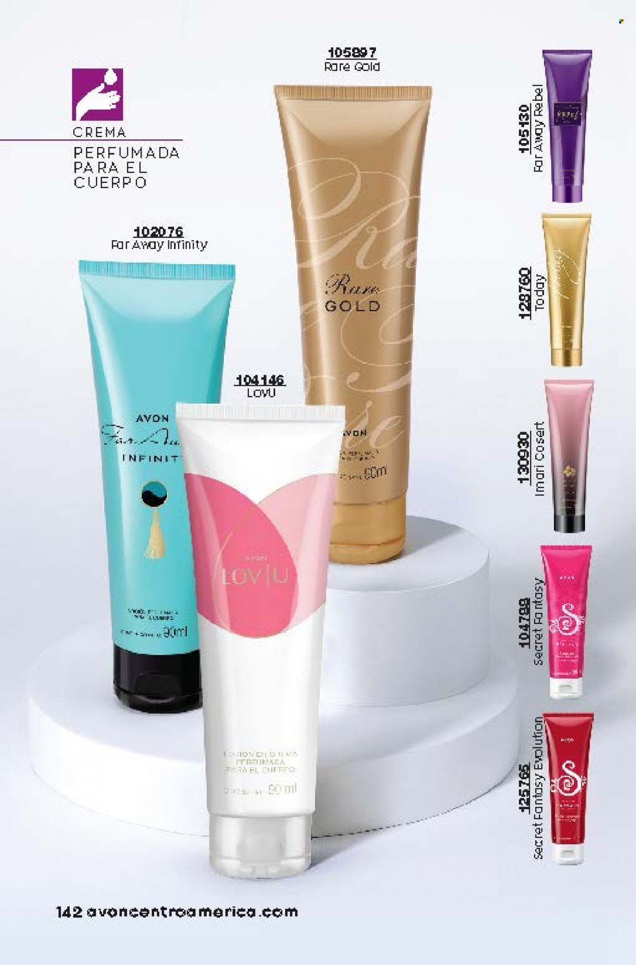 Catálogo Avon. Página 142