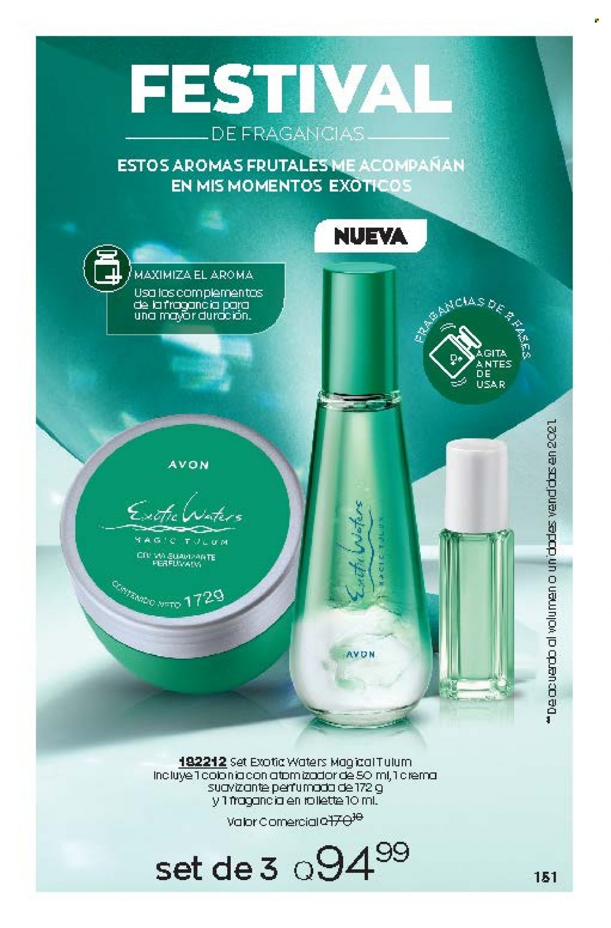 Catálogo Avon. Página 151