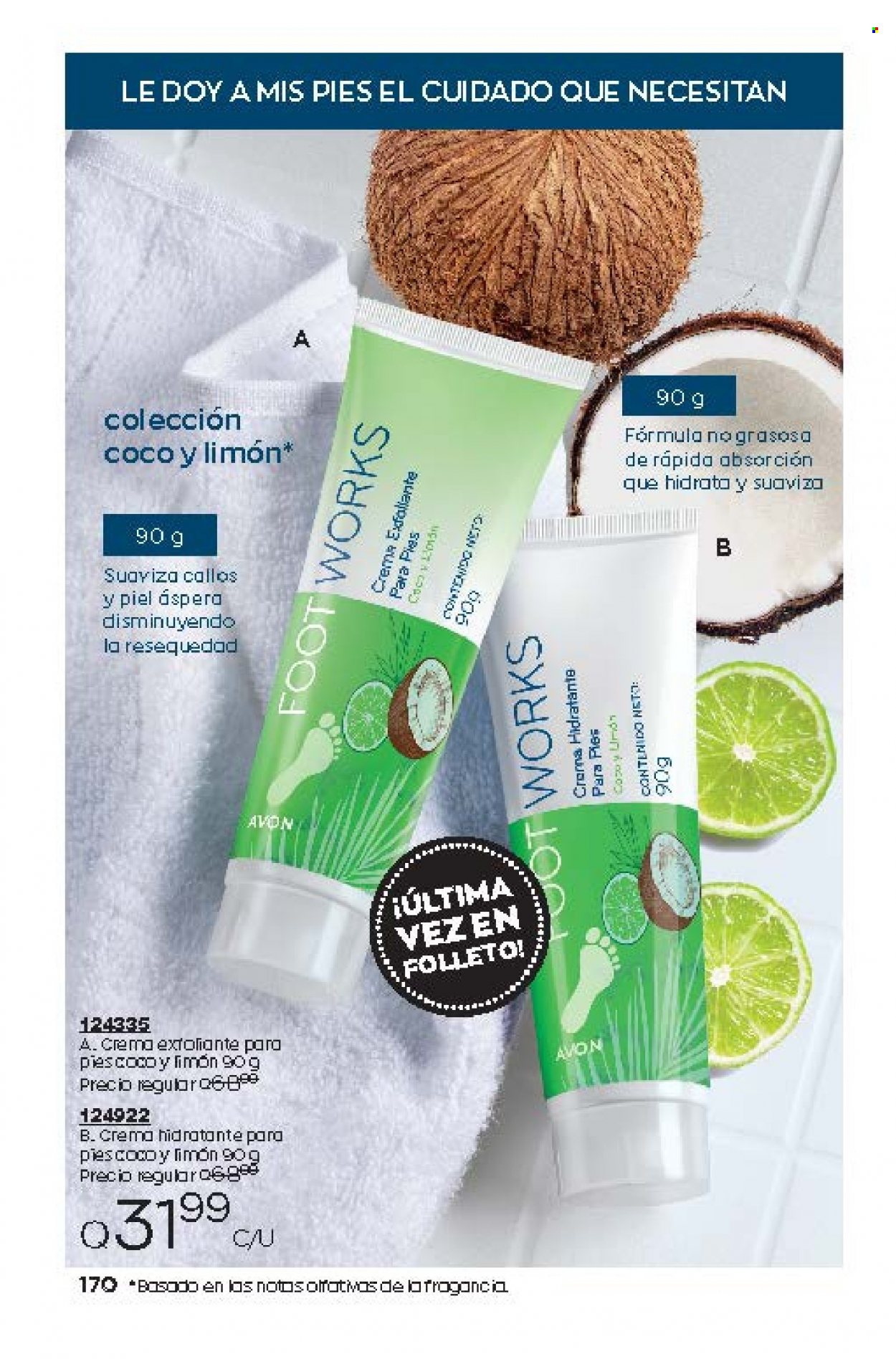 Catálogo Avon. Página 170