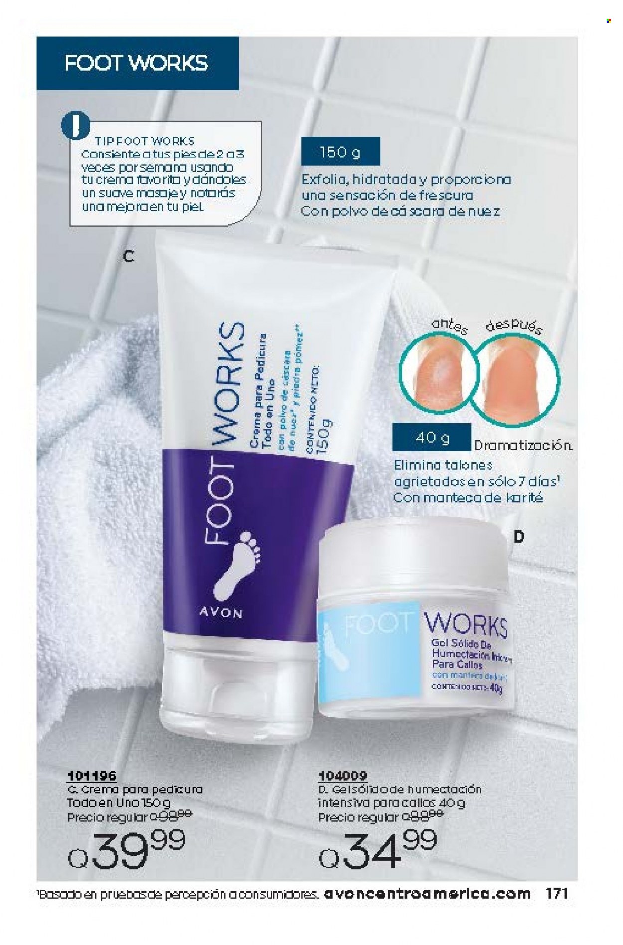 Catálogo Avon. Página 171