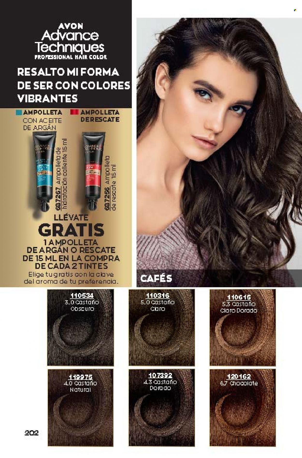 Catálogo Avon. Página 202
