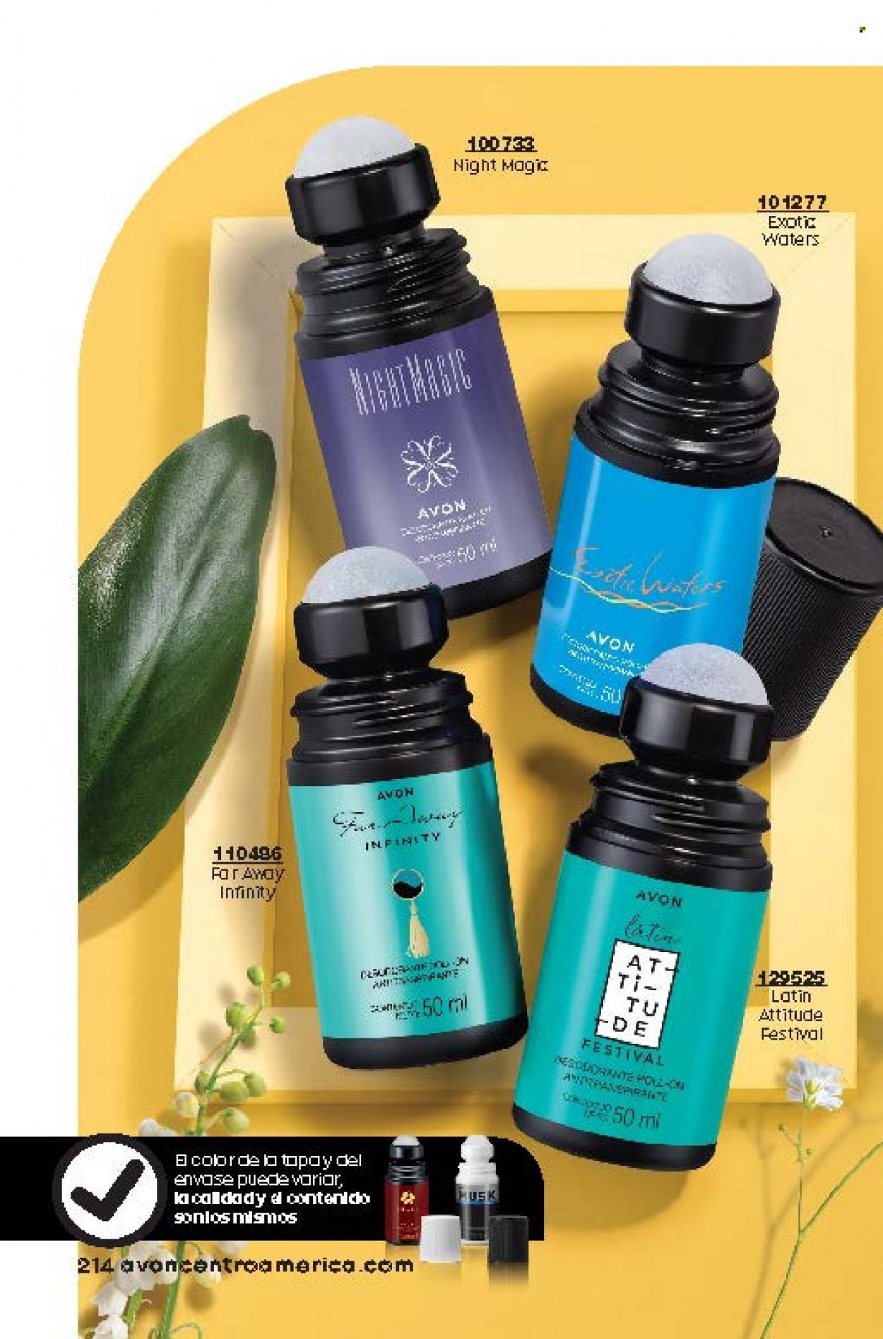 Catálogo Avon. Página 214