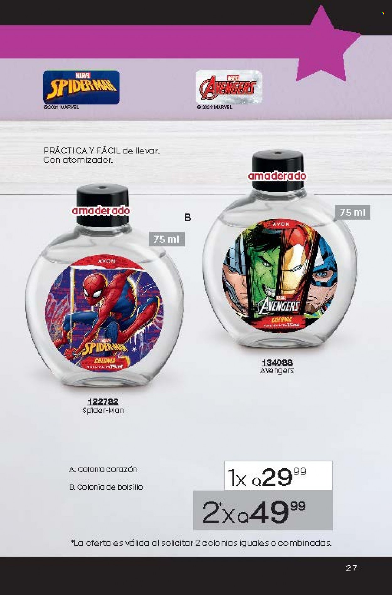 Catálogo Avon. Página 27