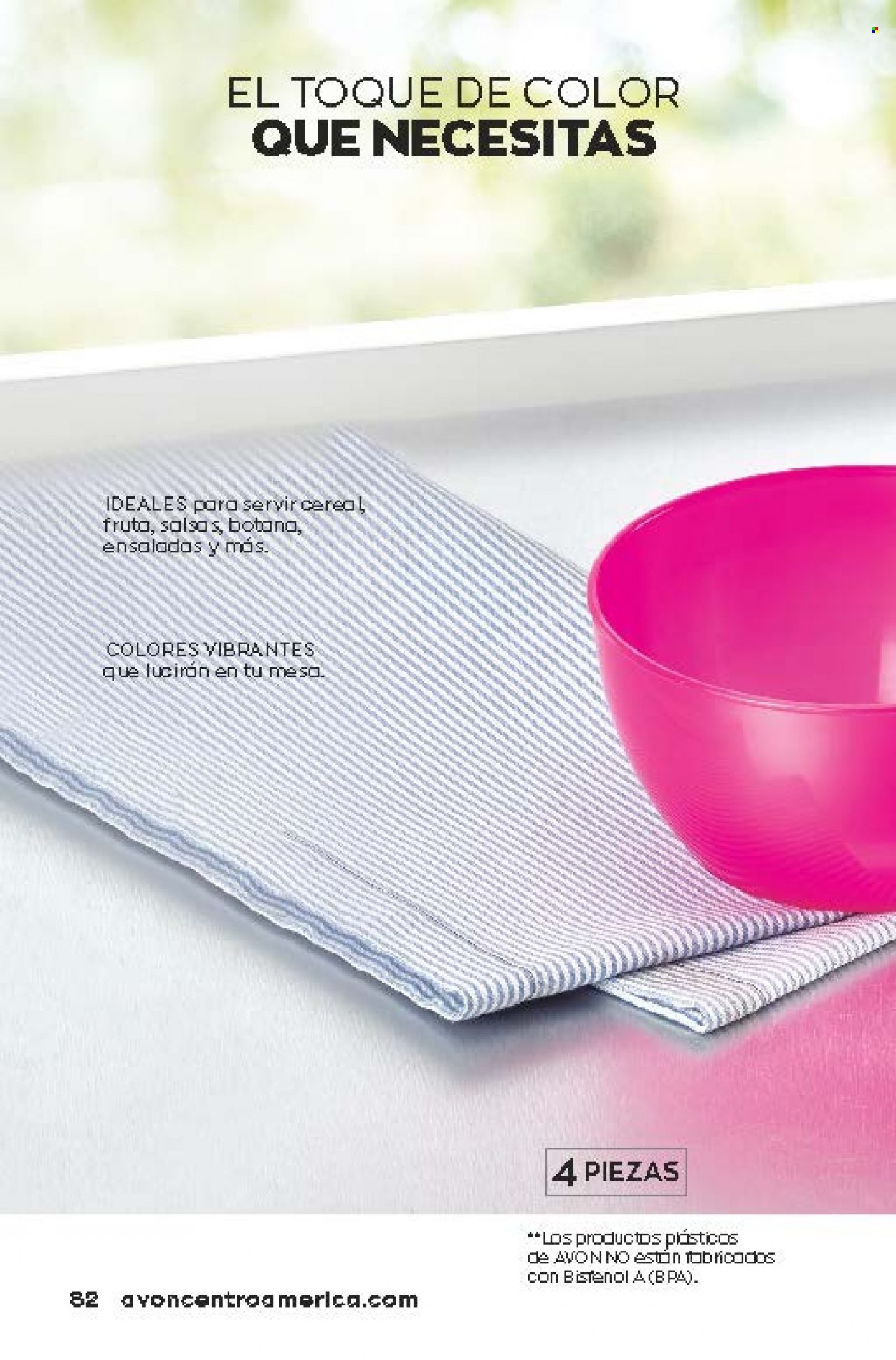 Catálogo Avon. Página 82