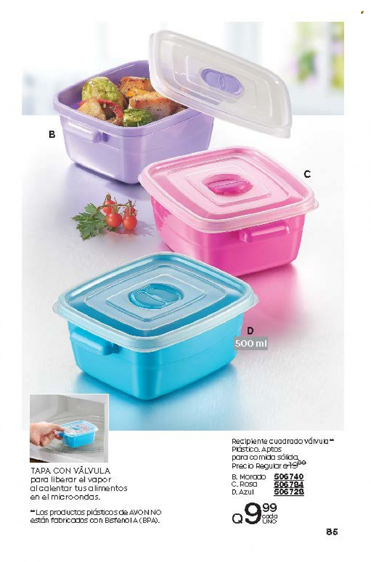 Catálogo Avon. Página 85