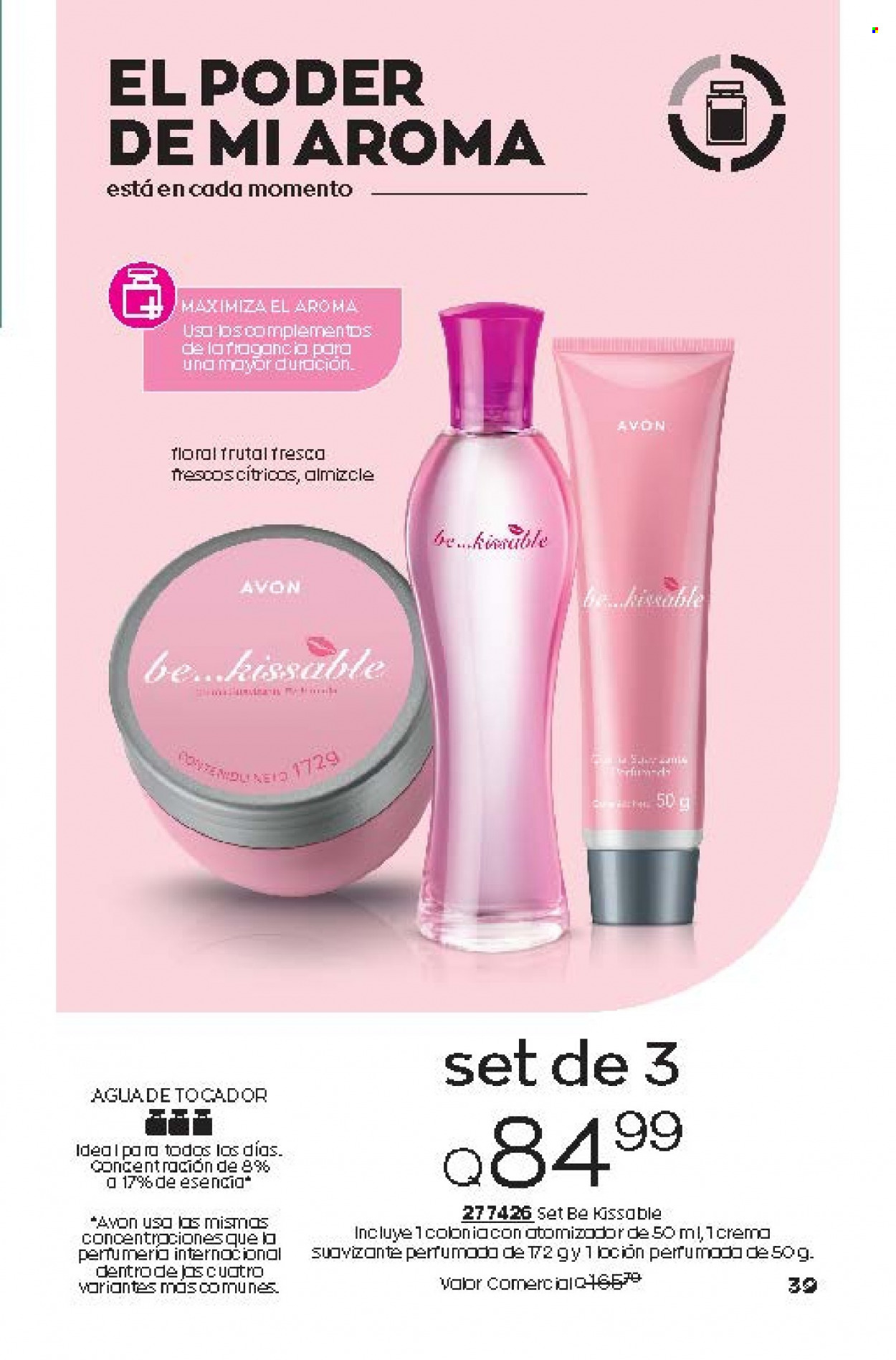 Catálogo Avon. Página 39