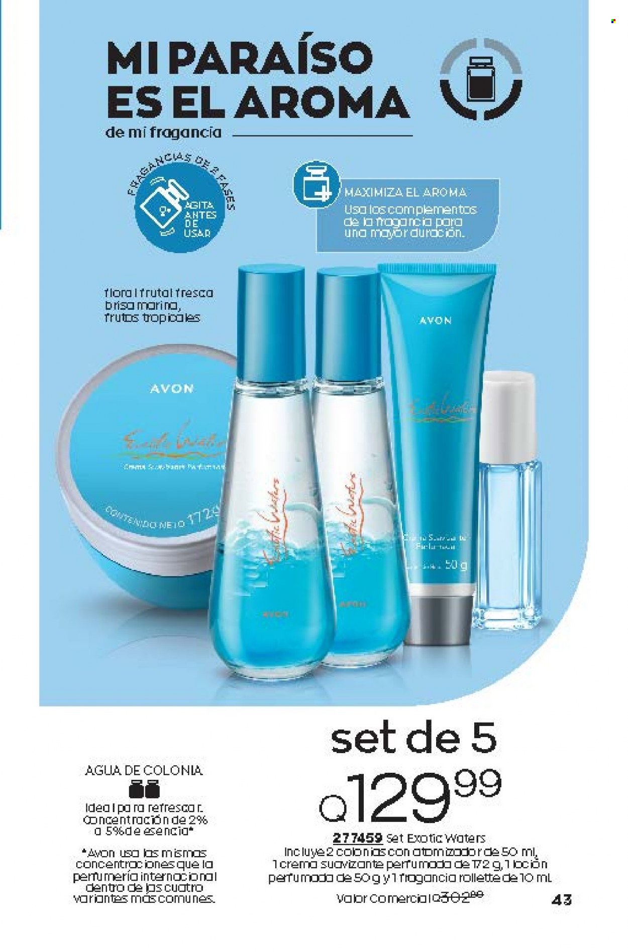 Catálogo Avon. Página 43