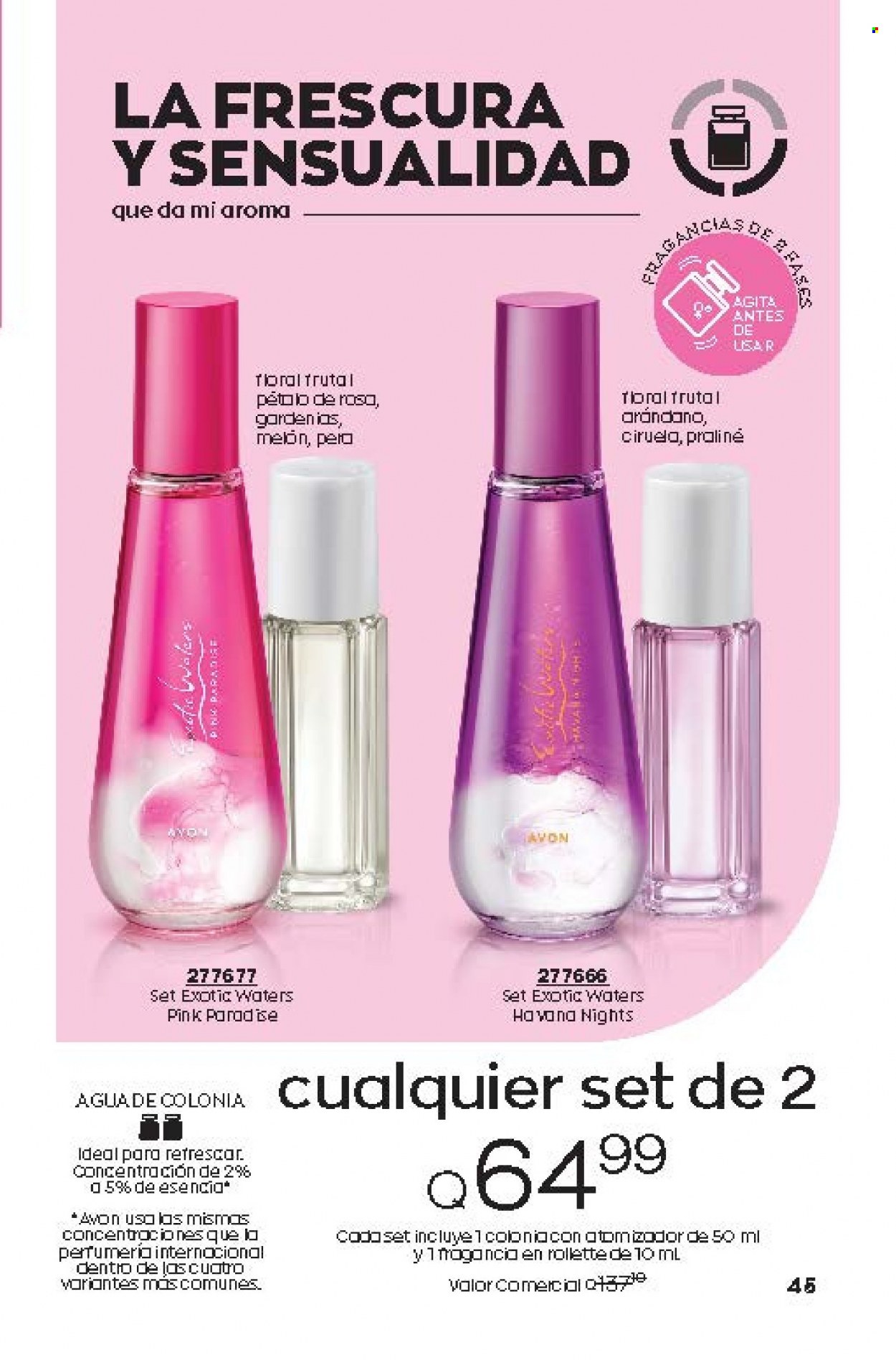 Catálogo Avon. Página 45
