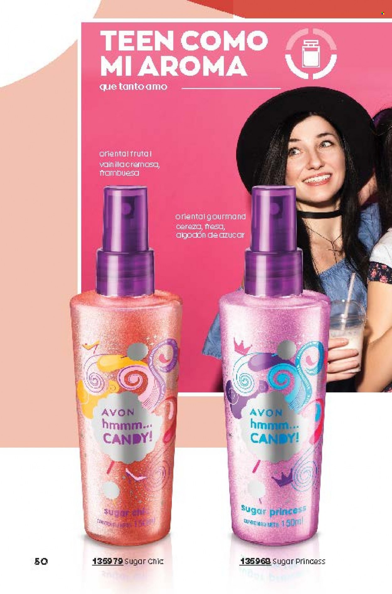 Catálogo Avon. Página 50
