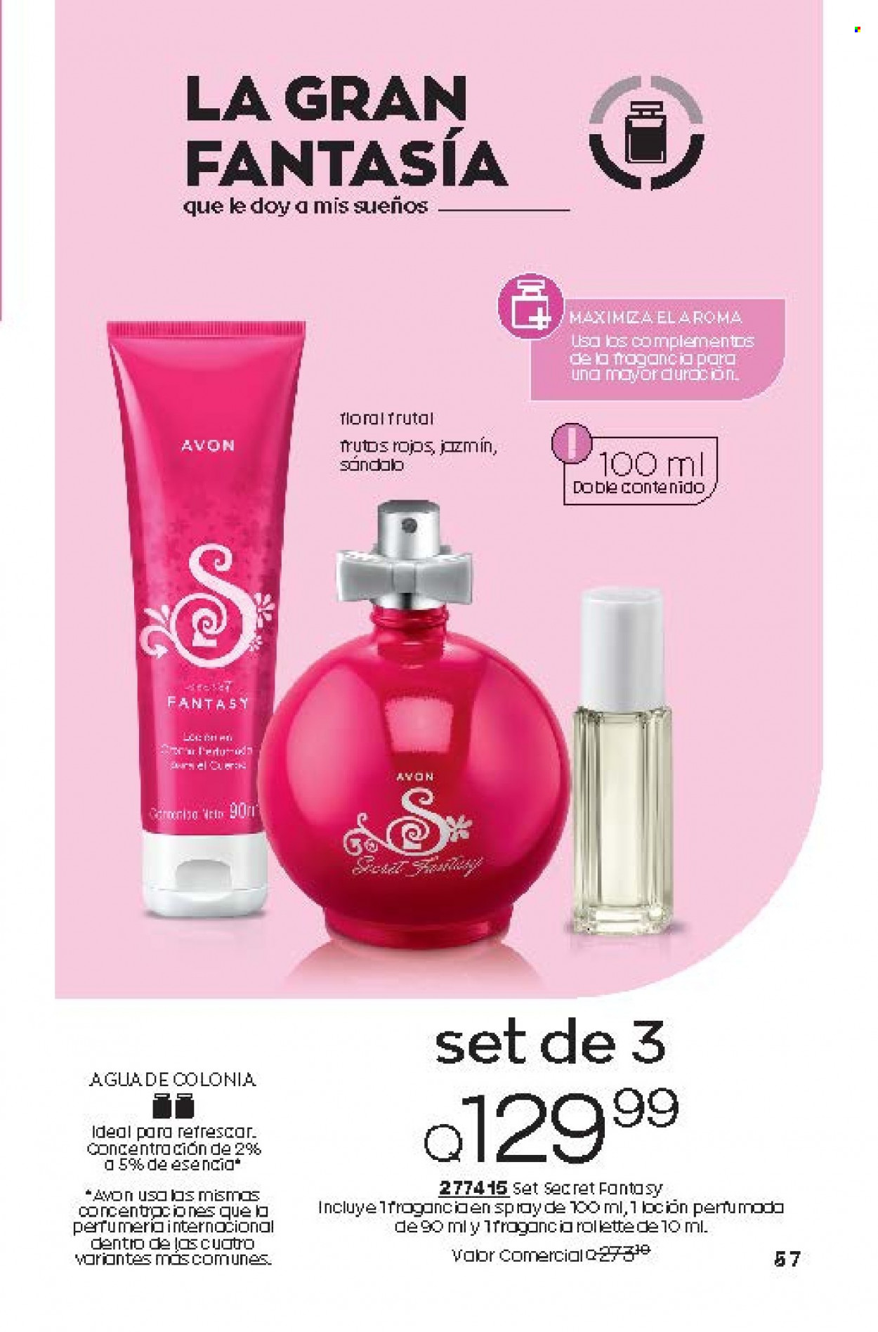 Catálogo Avon. Página 57