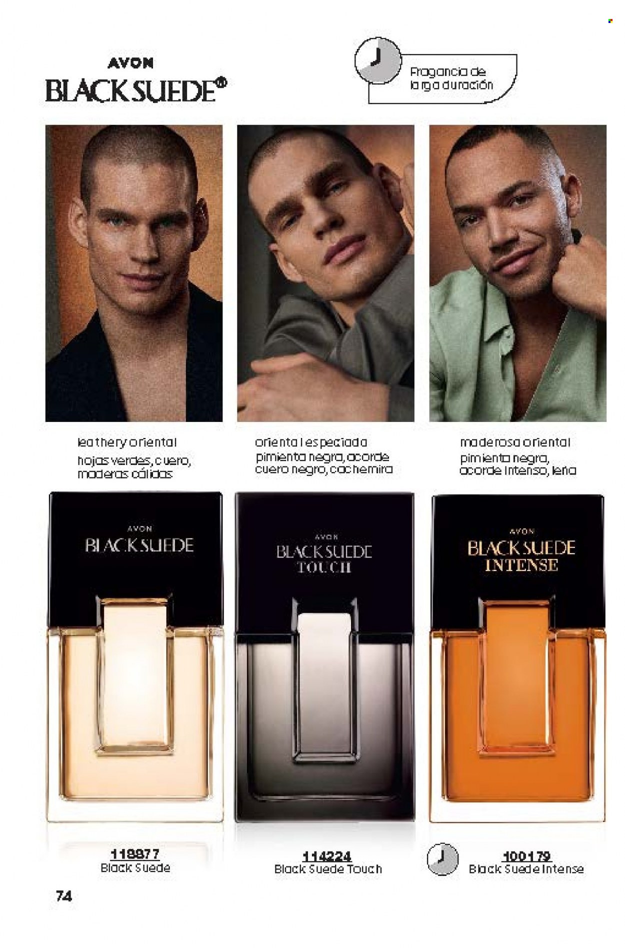 Catálogo Avon. Página 74