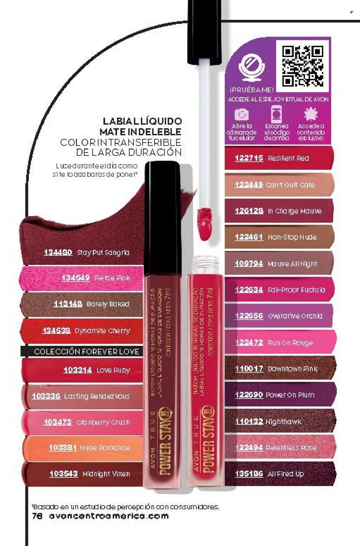 Catálogo Avon. Página 76