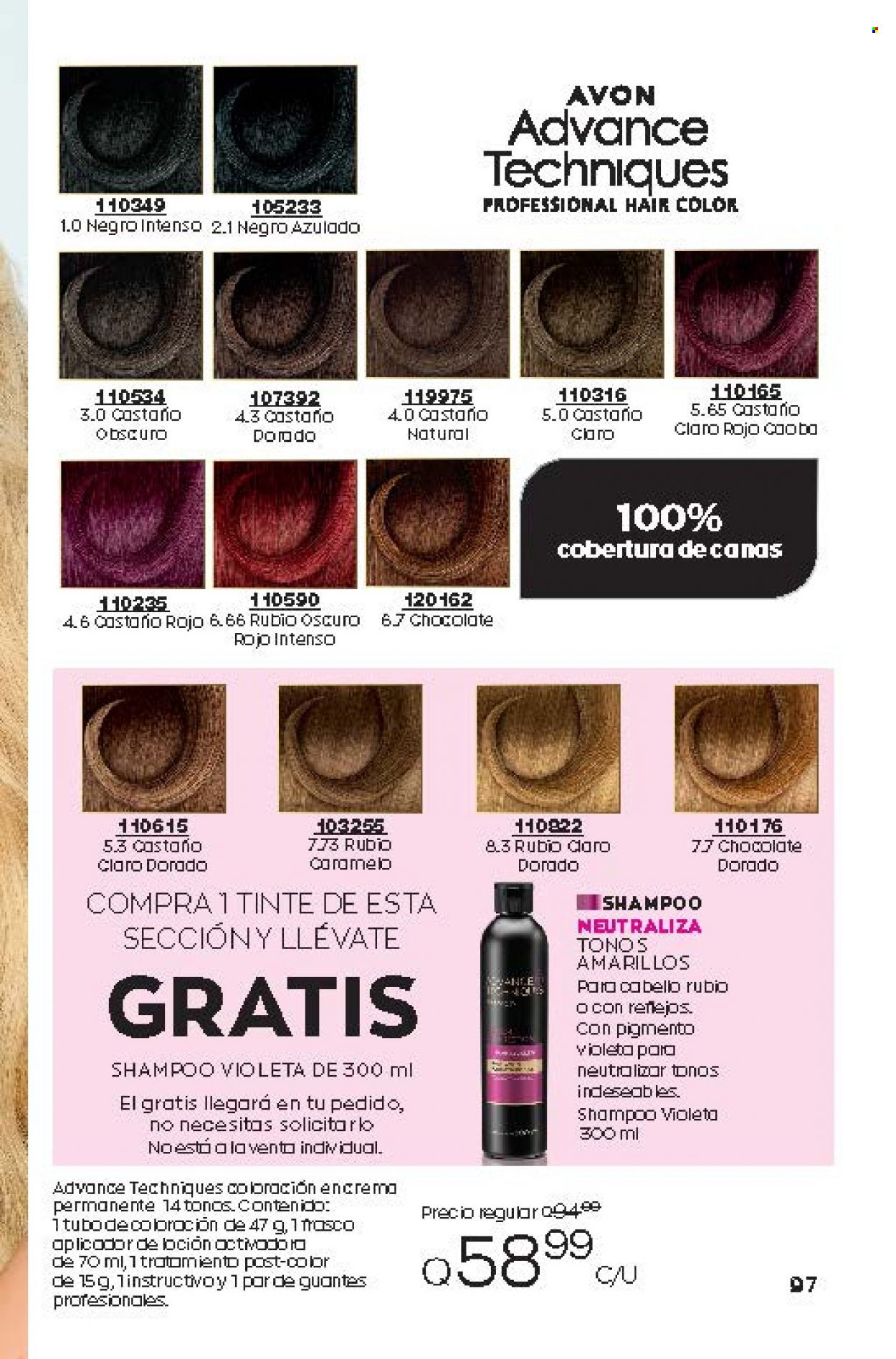 Catálogo Avon. Página 97