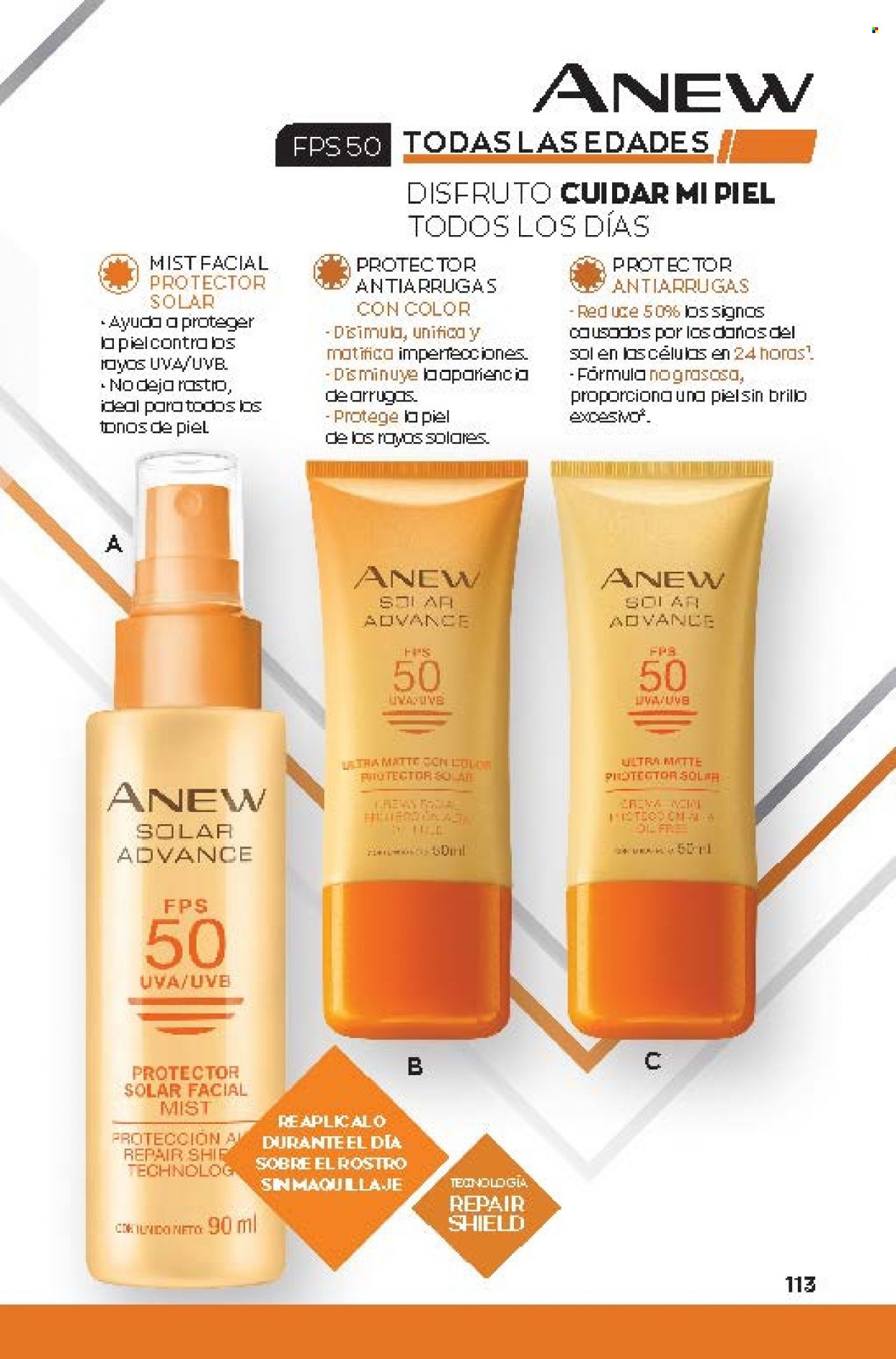 Catálogo Avon. Página 113