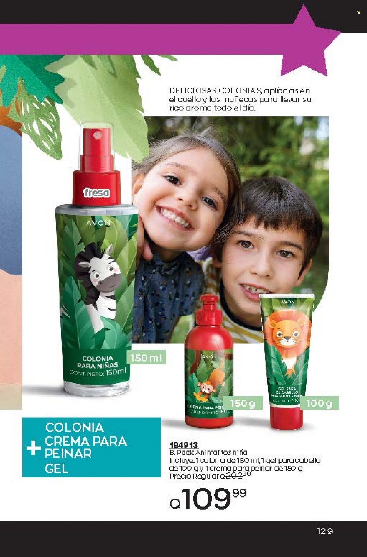 Catálogo Avon. Página 129