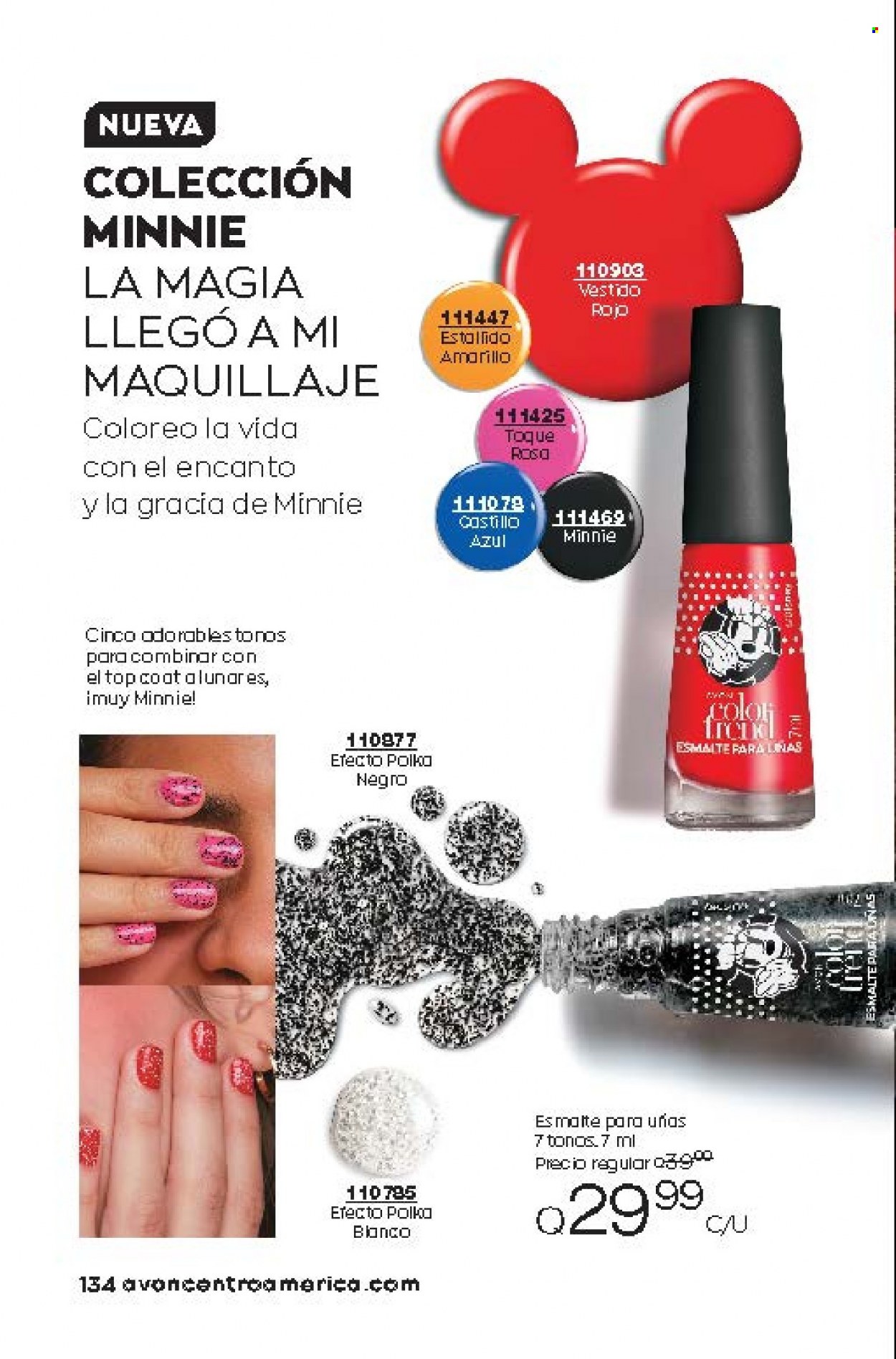 Catálogo Avon. Página 134