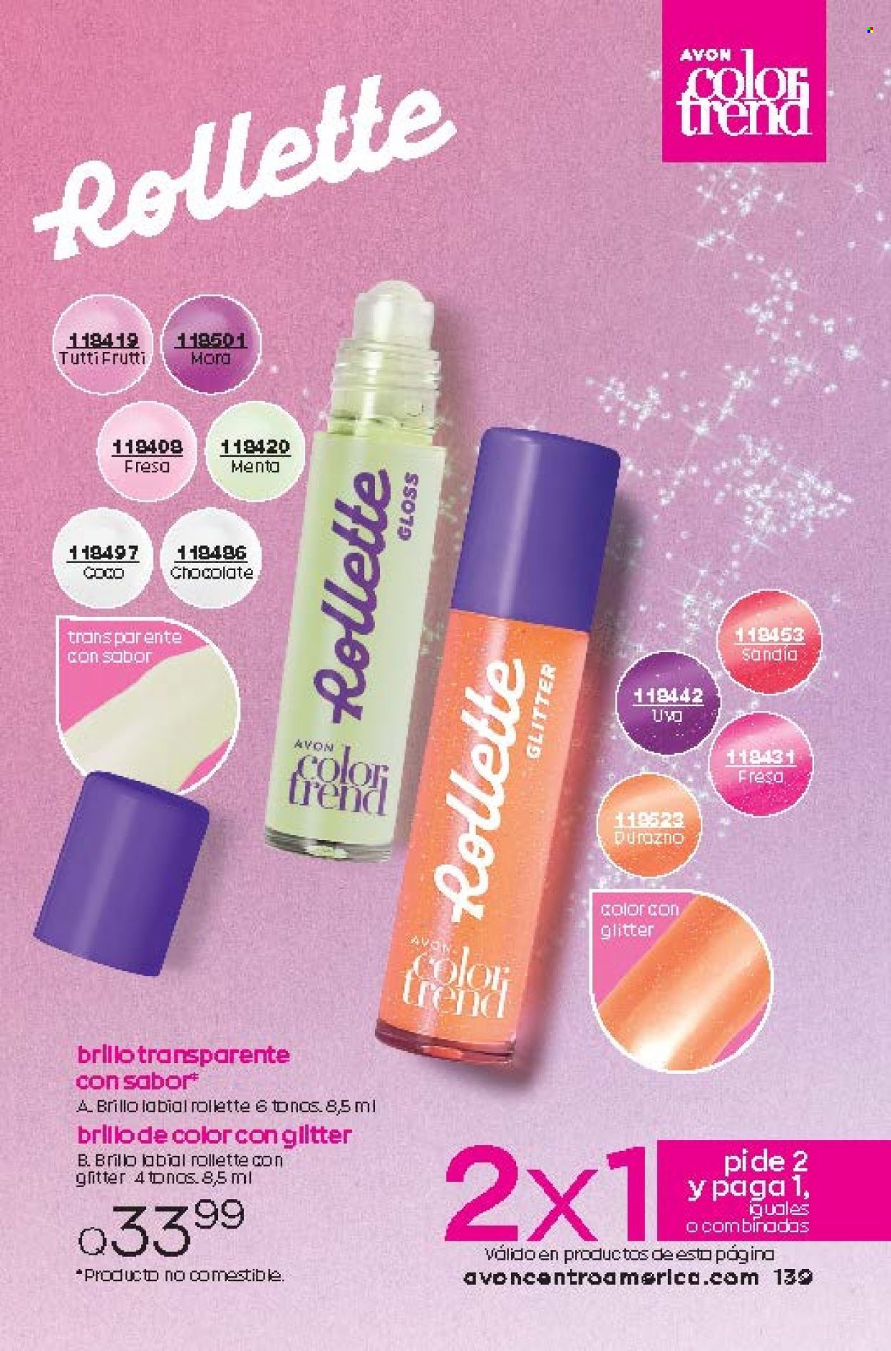 Catálogo Avon. Página 139