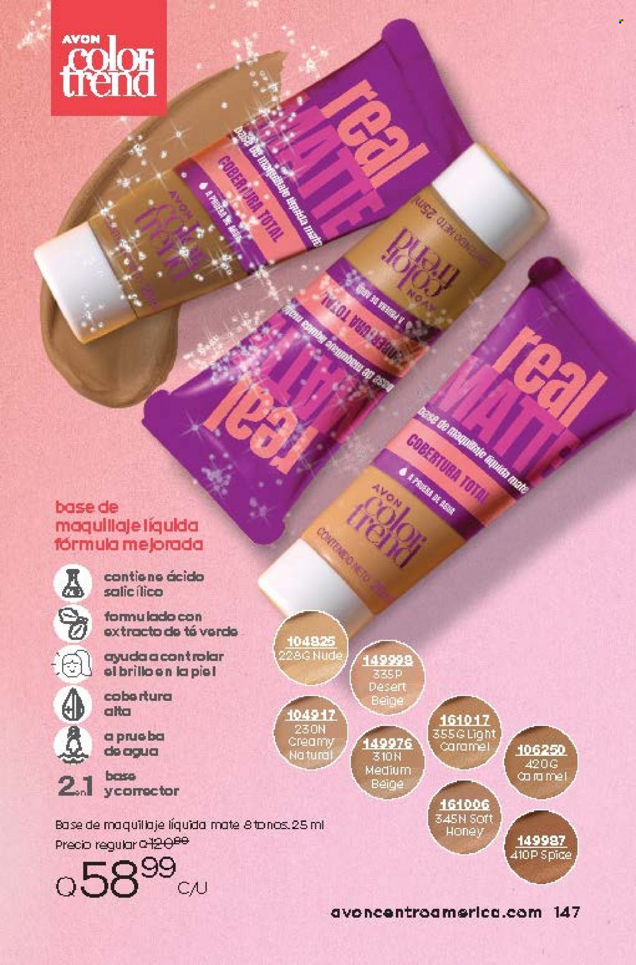 Catálogo Avon. Página 147