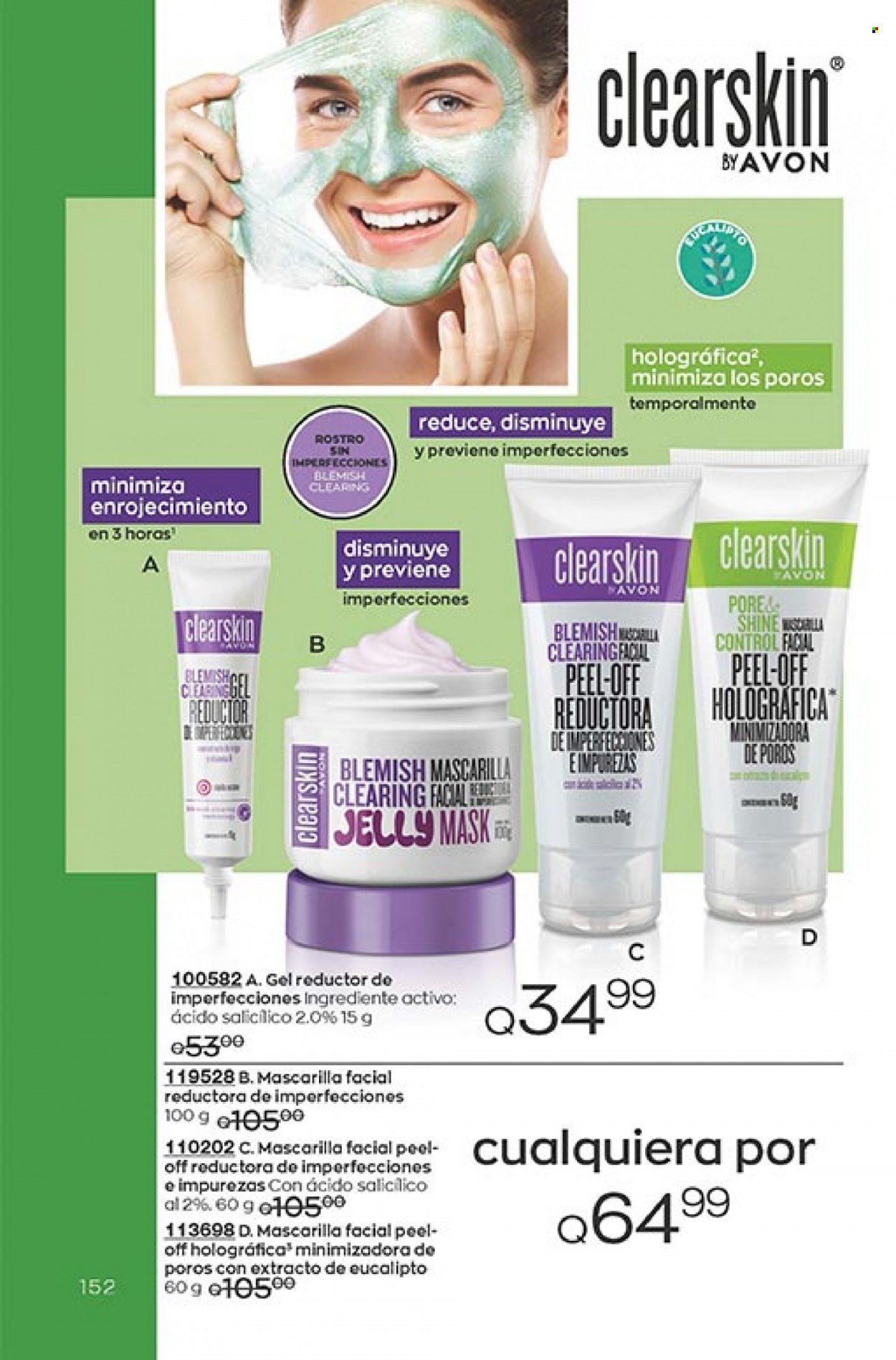 Catálogo Avon. Página 152