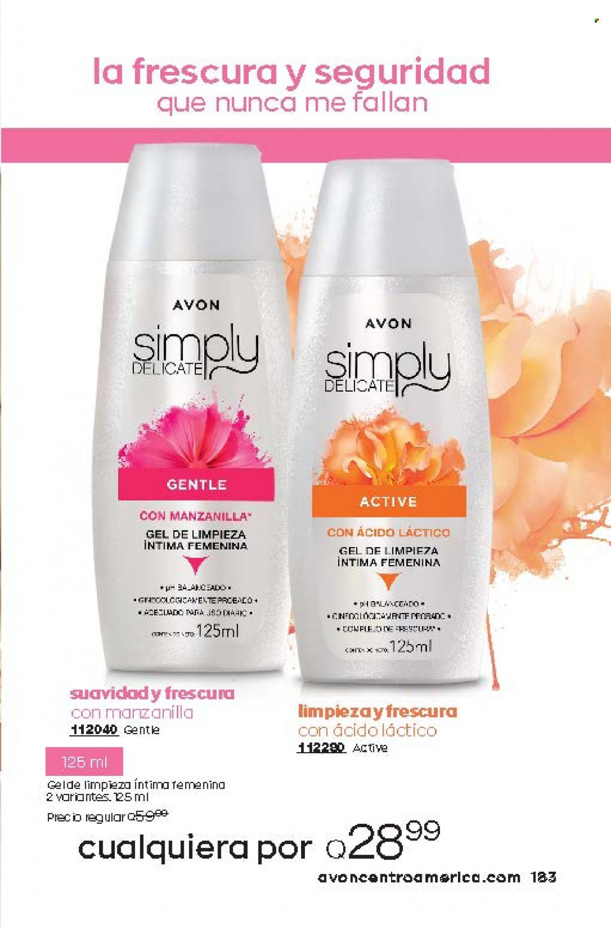 Catálogo Avon. Página 183
