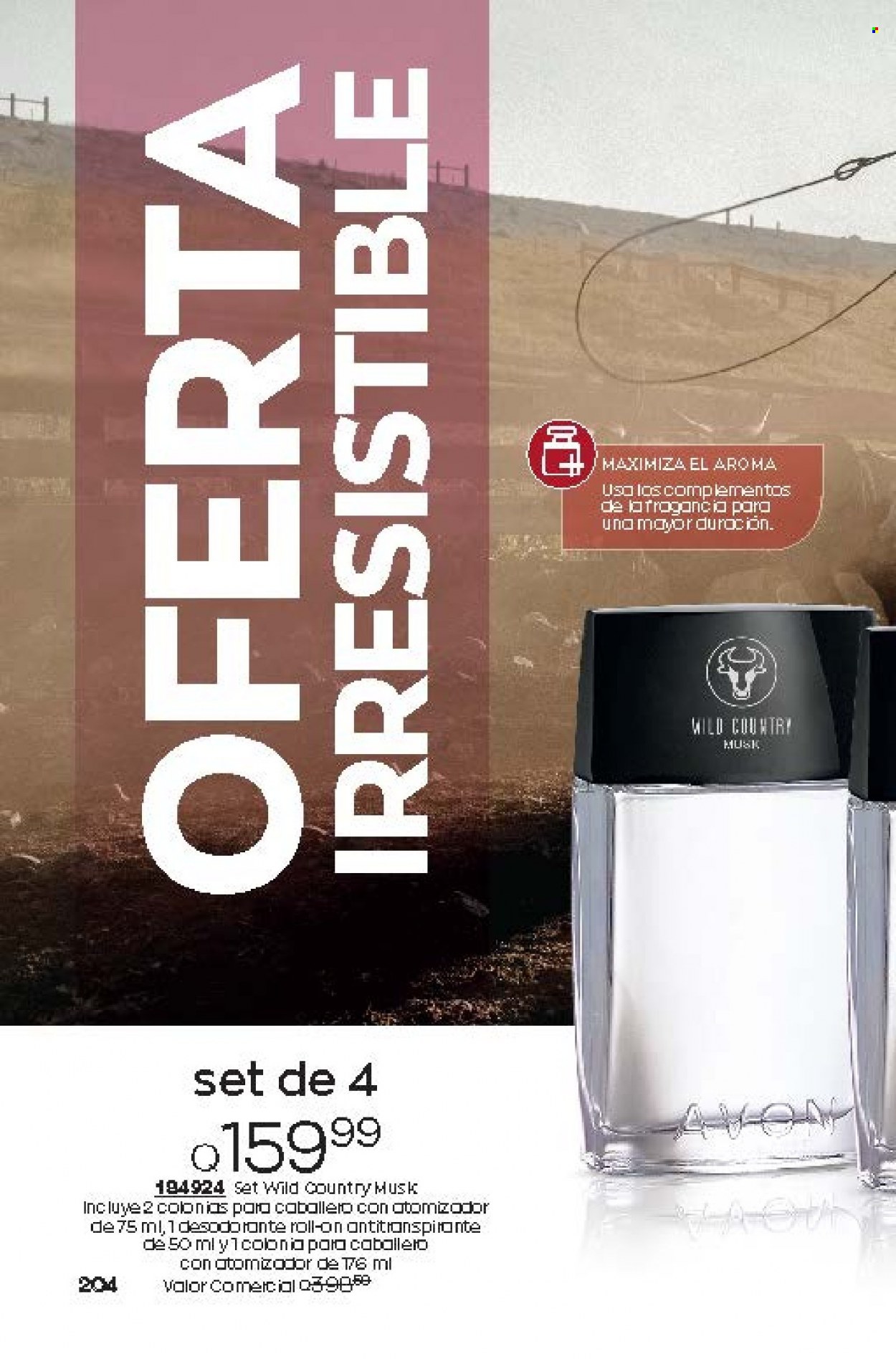 Catálogo Avon. Página 204
