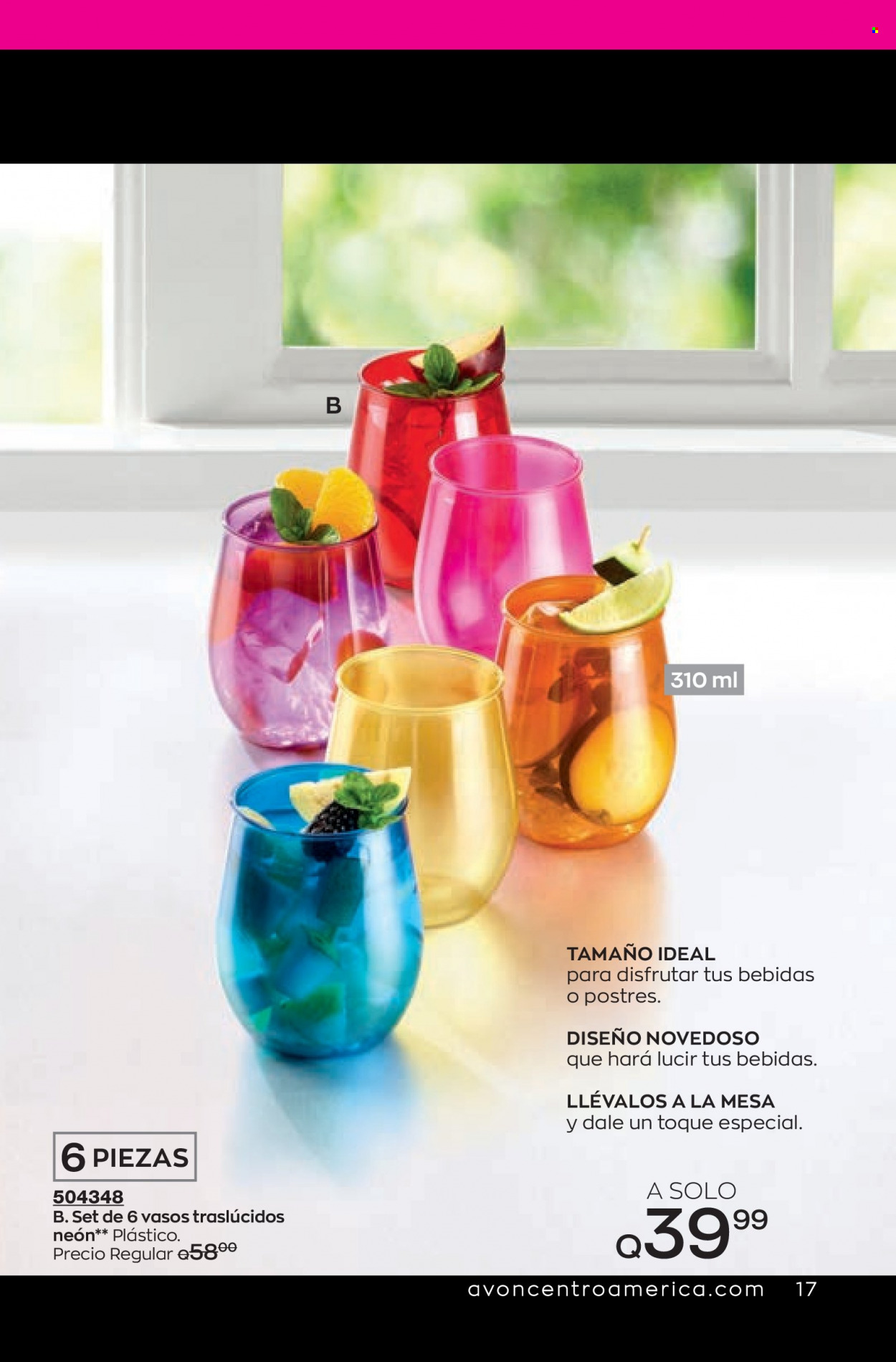 Catálogo Avon. Página 17
