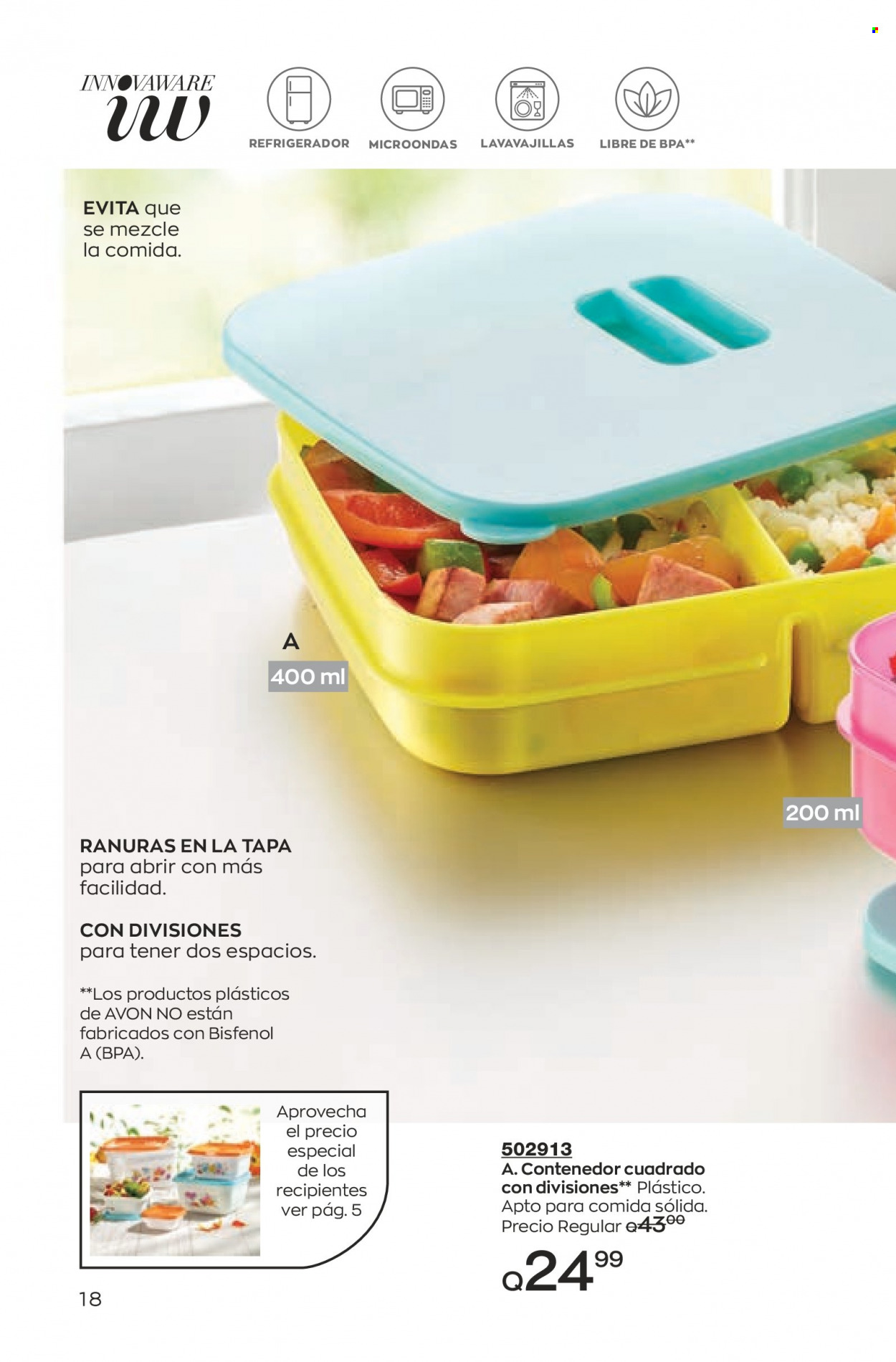 Catálogo Avon. Página 18