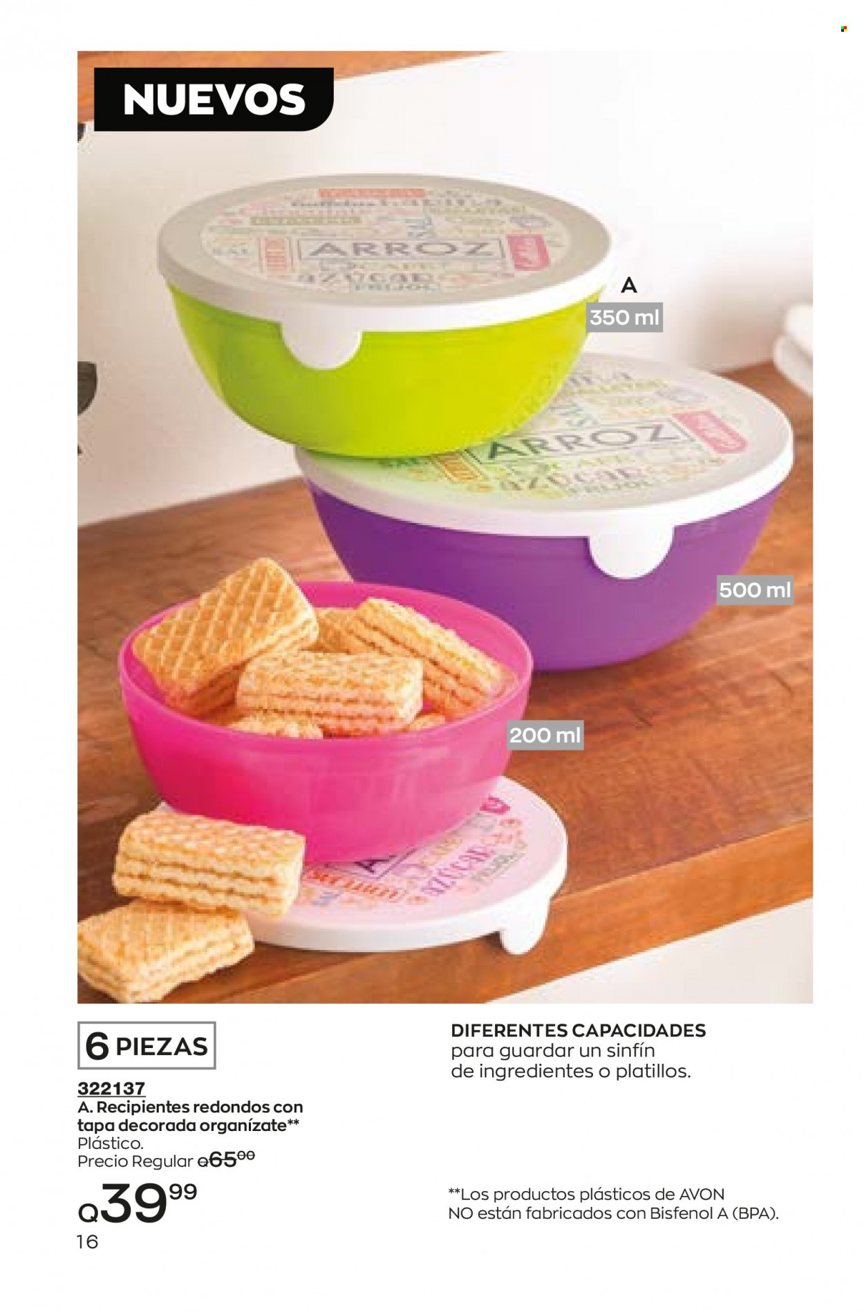 Catálogo Avon. Página 16