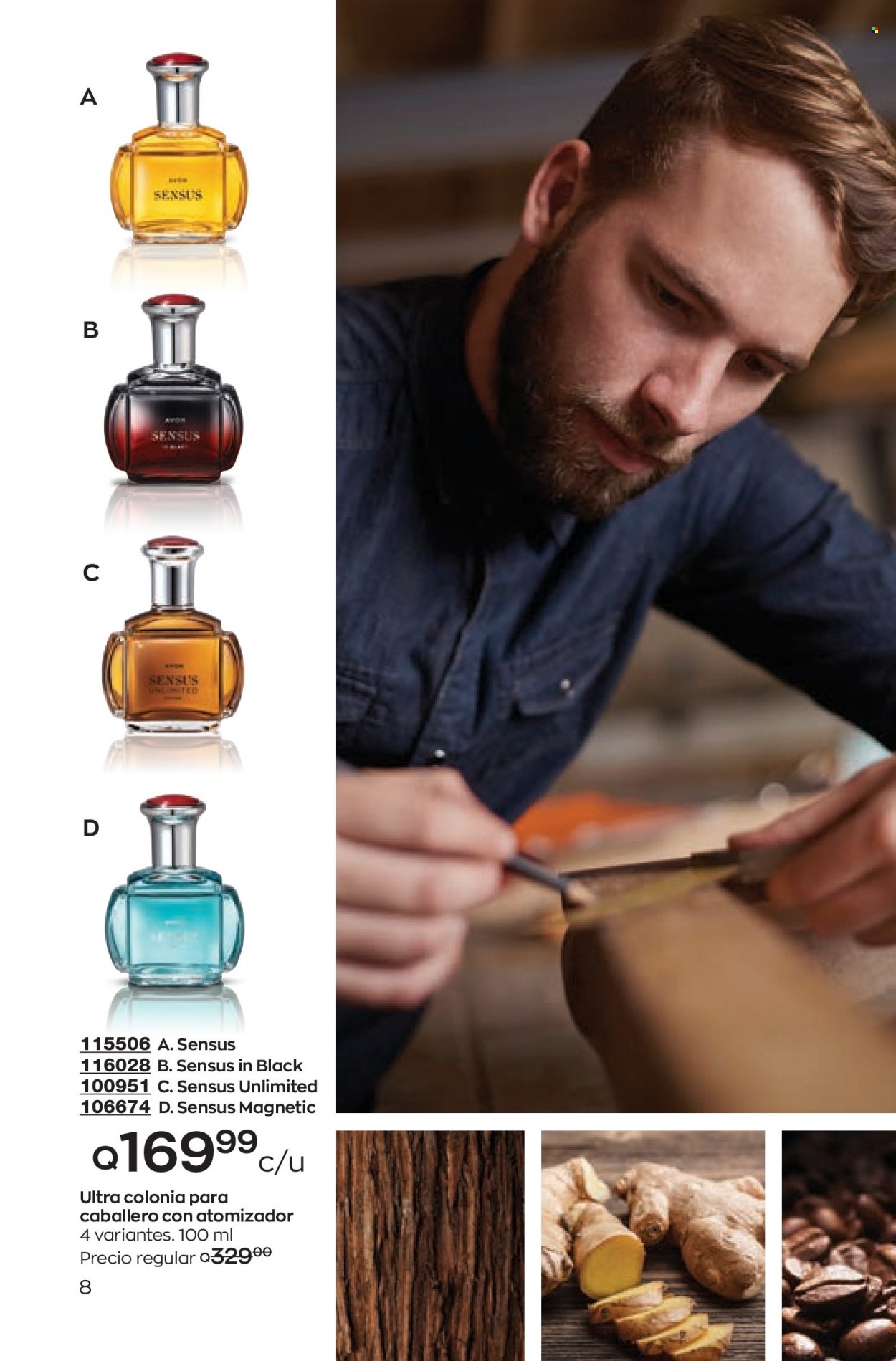 Catálogo Avon. Página 8