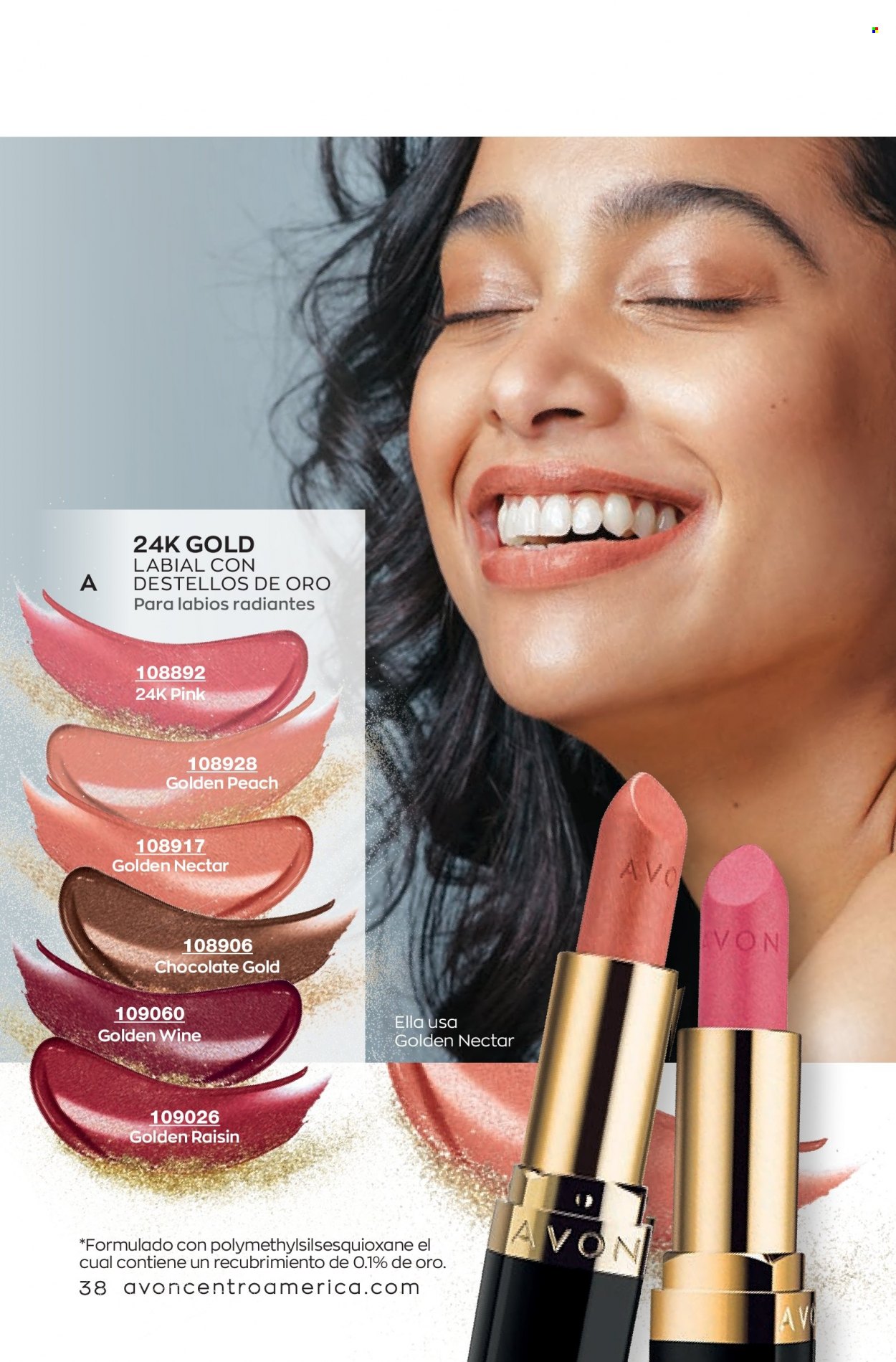 Catálogo Avon. Página 38