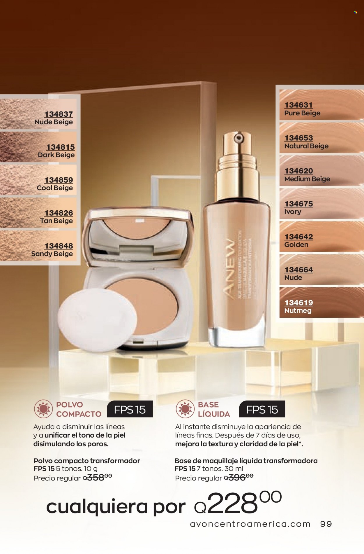 Catálogo Avon. Página 99