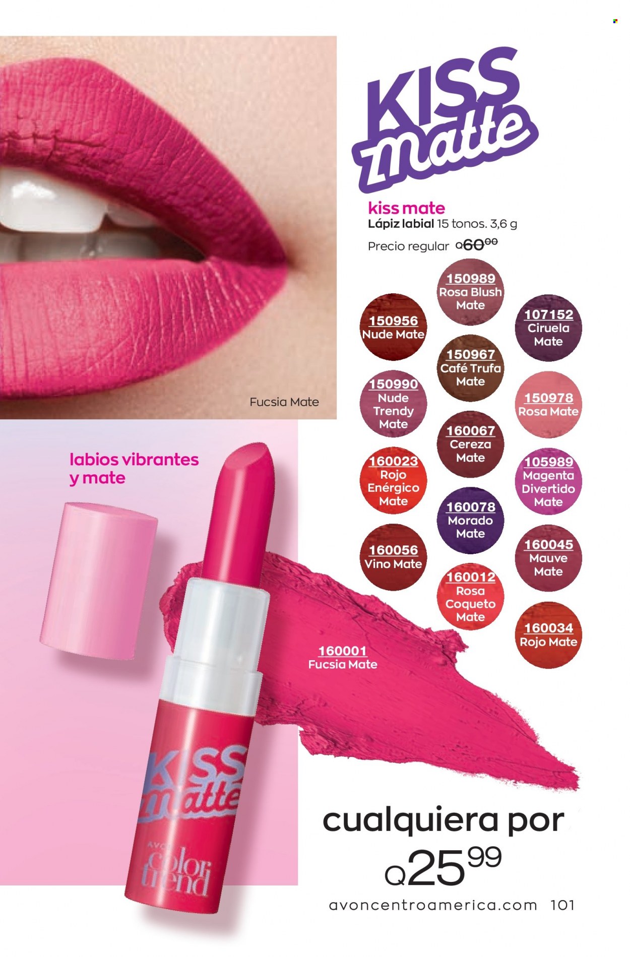 Catálogo Avon. Página 101